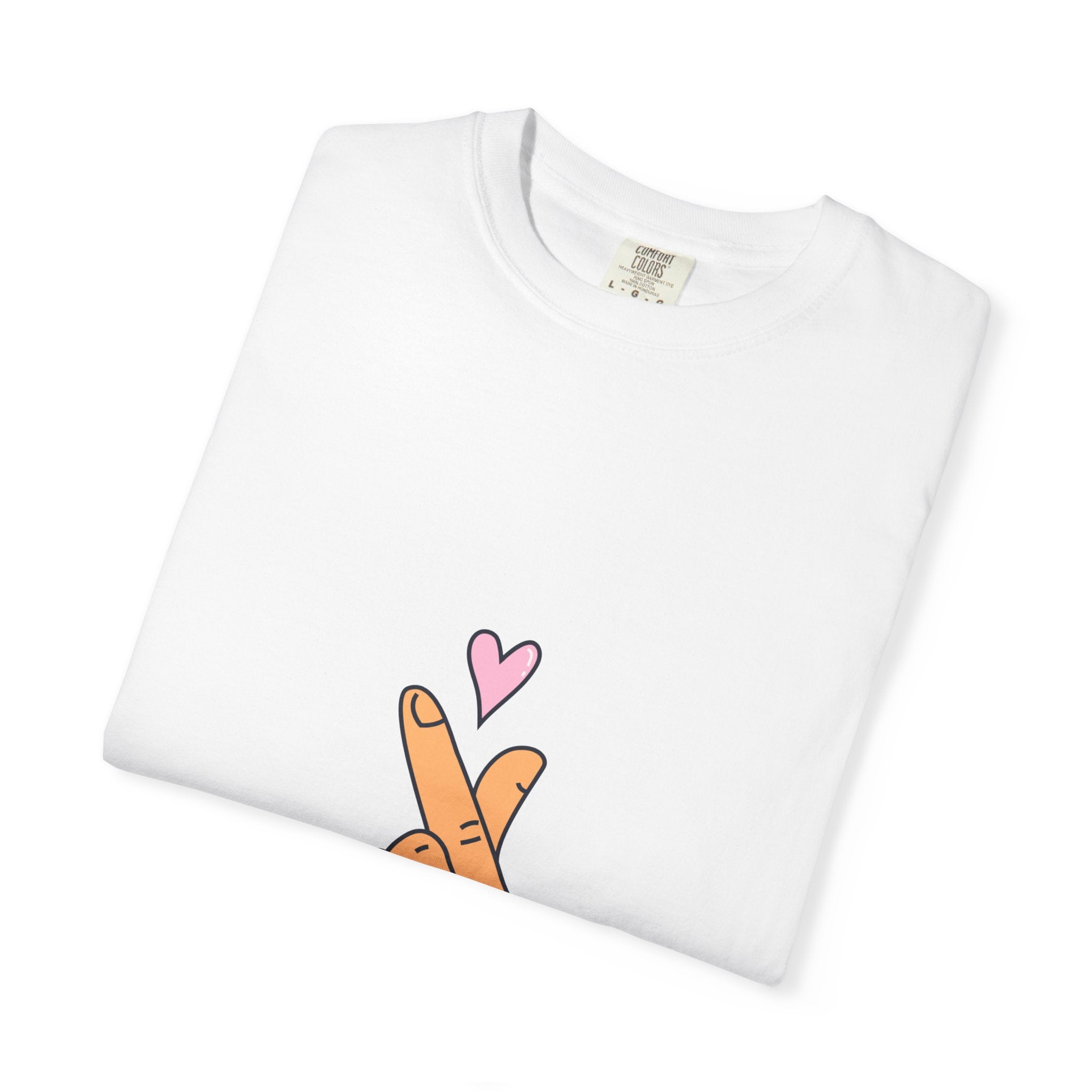 You're In My Heart T-Shirt — Korean Finger Heart Graphic Tee