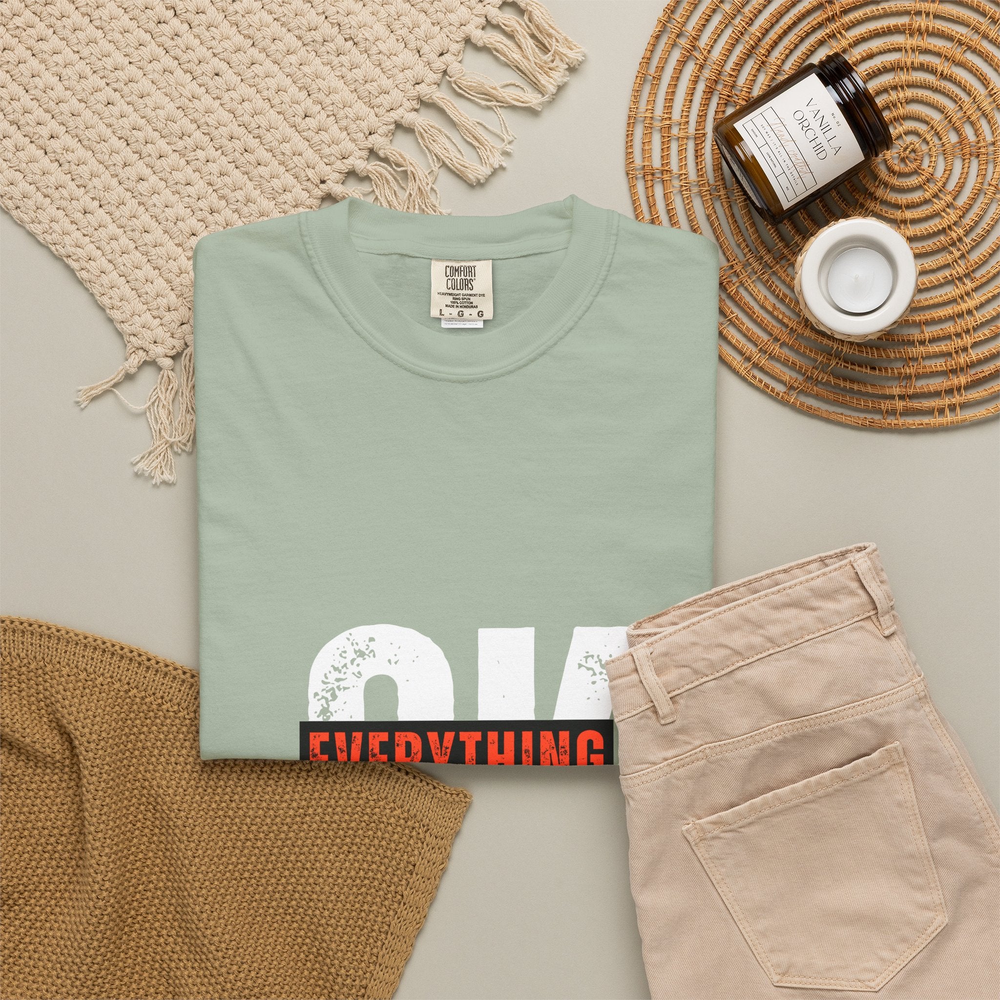 OK Everything Will Be OK T-Shirt — Reassuring Graphic Tee