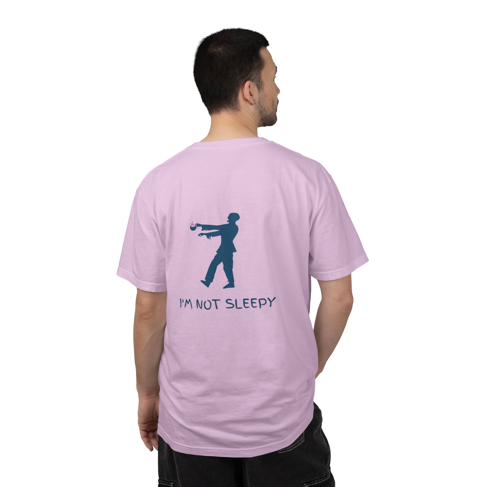 Zombie Silhouette T-Shirt — "I’m Not Sleepy" Funny Halloween Tee