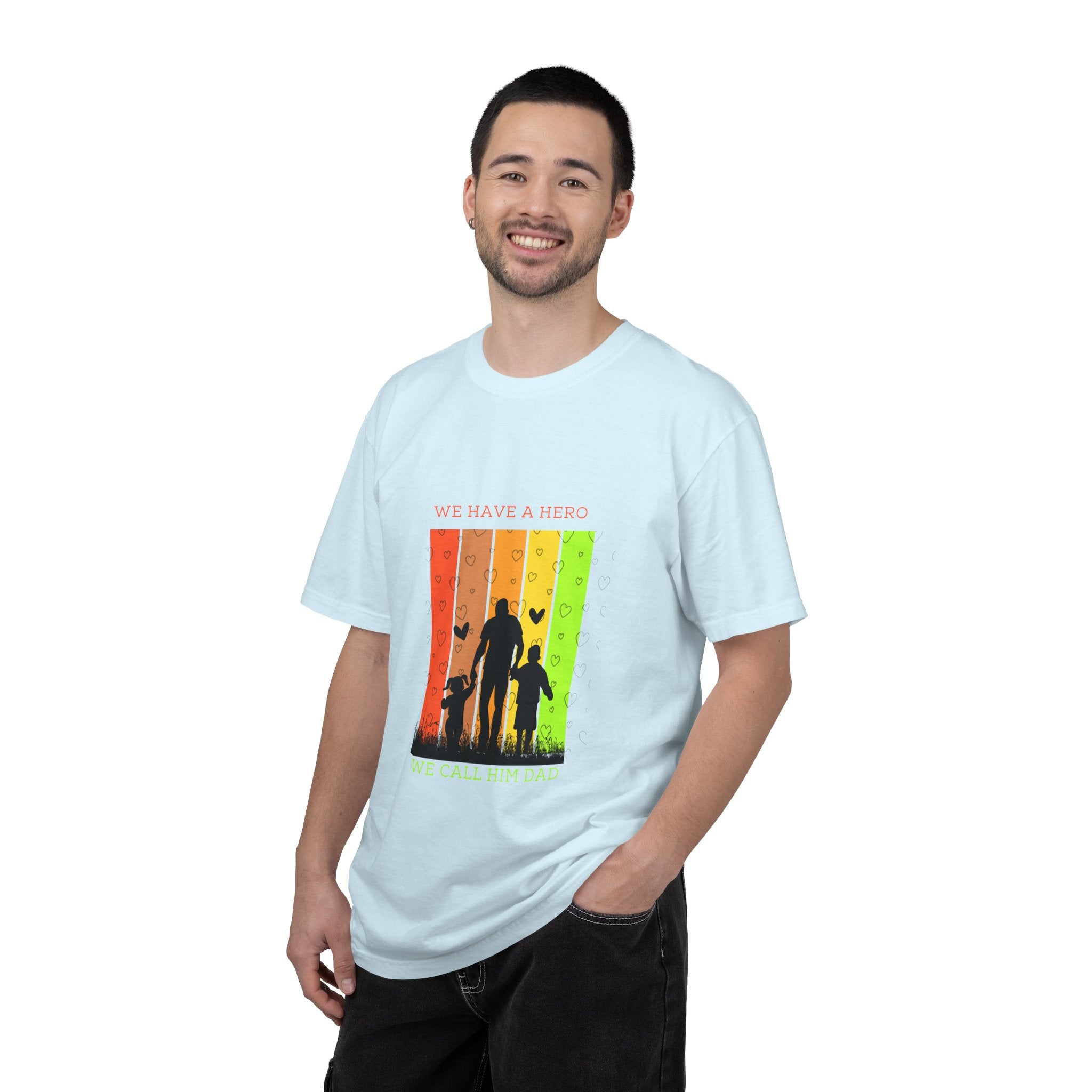 We Have a Hero Family Silhouette T-Shirt