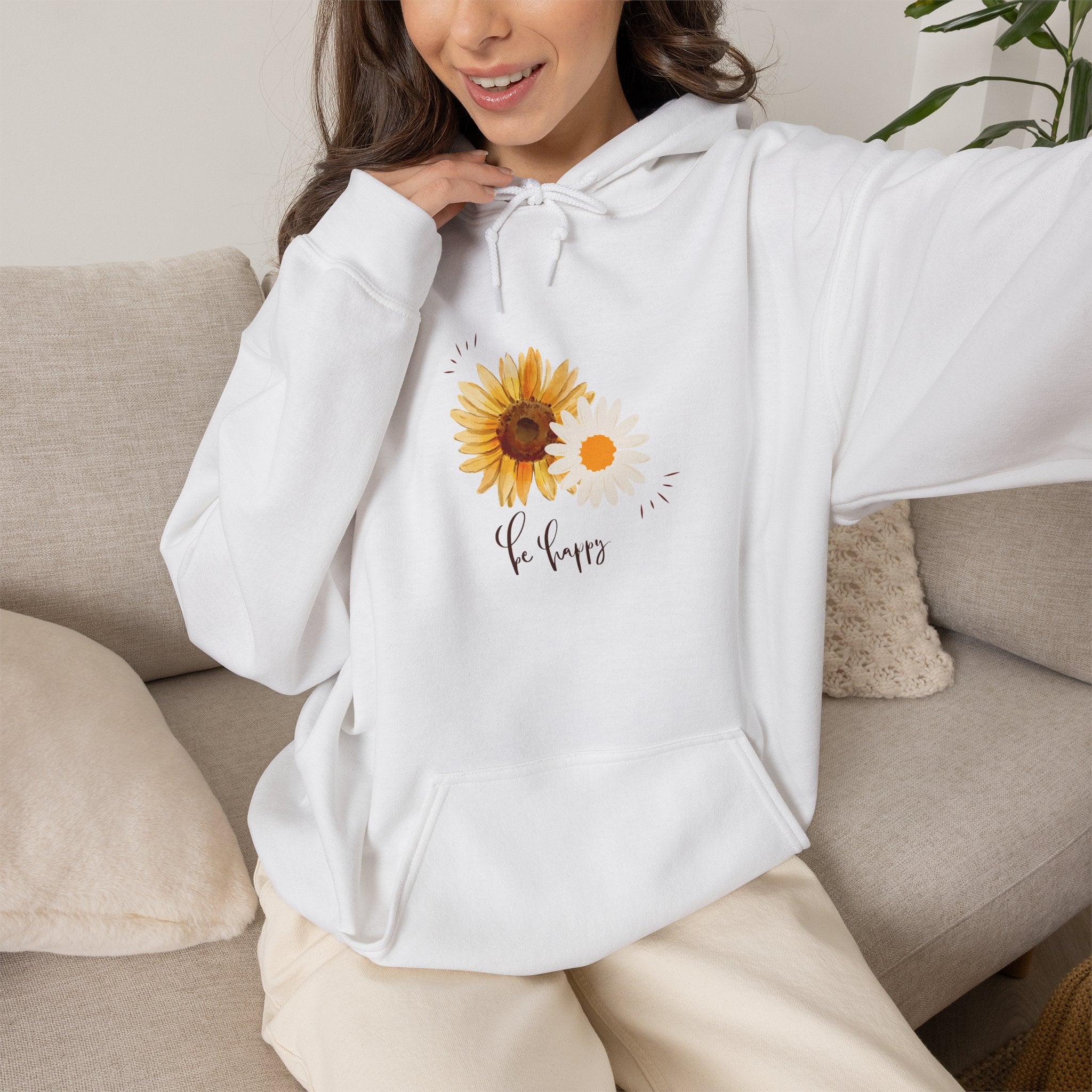 Sunflower 'Be Happy' Hoodie