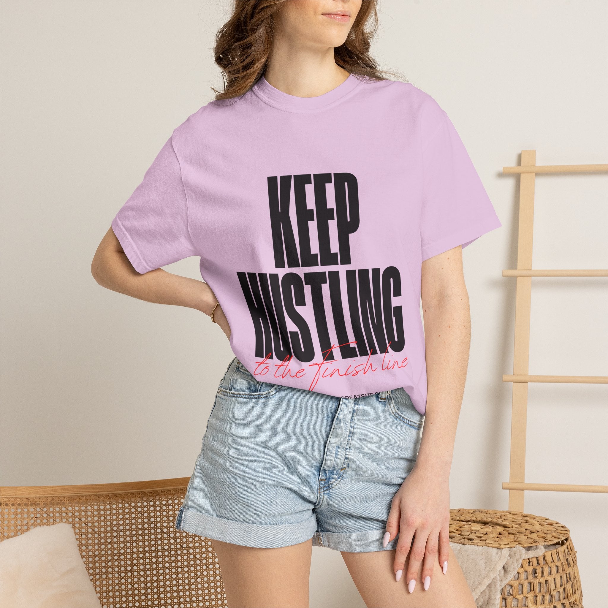 Keep Hustling T-Shirt — Motivational Graphic Tee