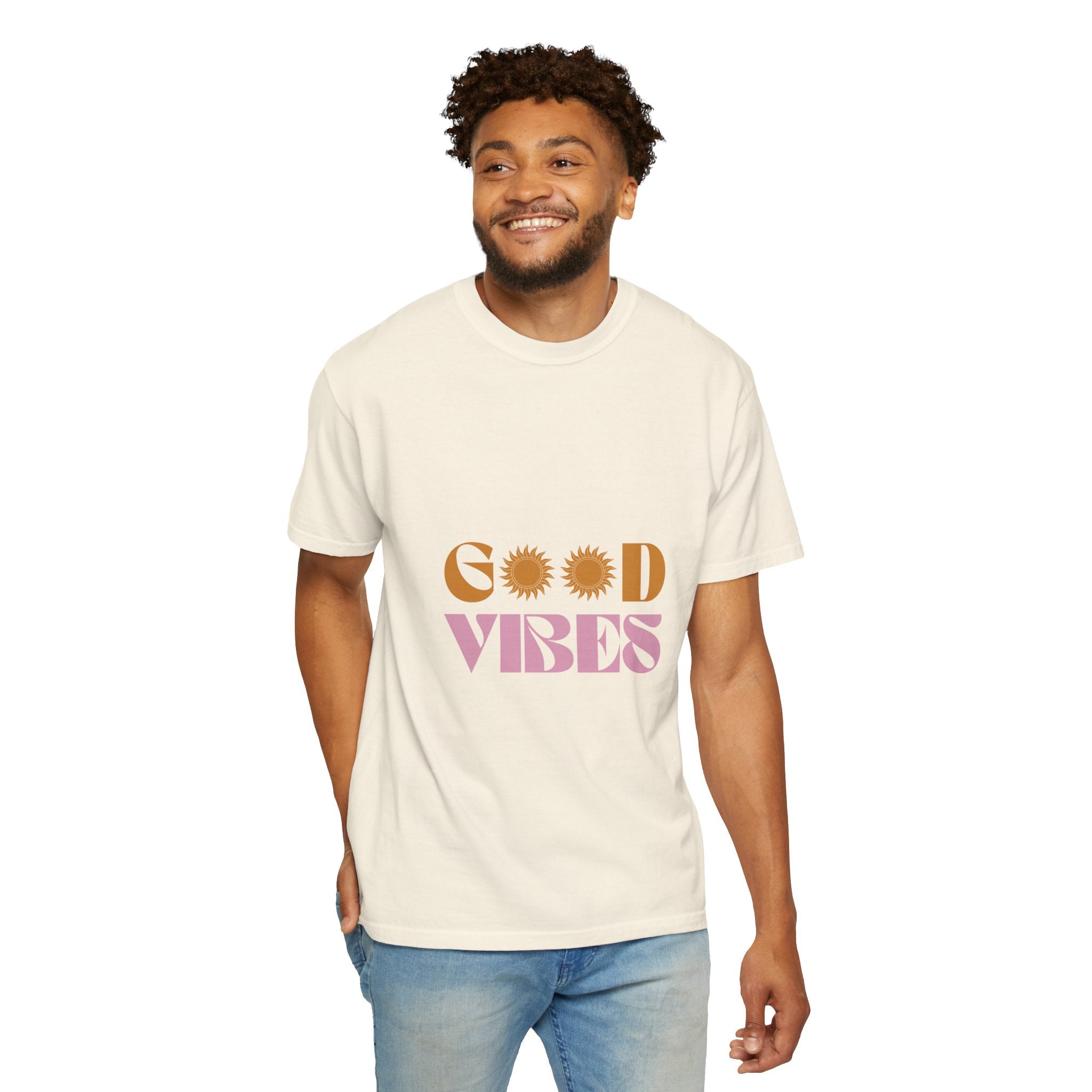 Good Vibes T-Shirt — Retro Sun Graphic Tee