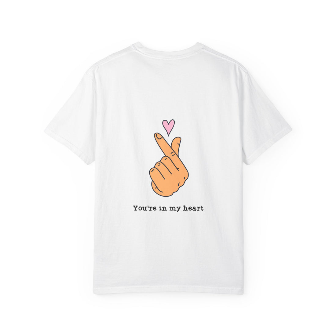 You're In My Heart T-Shirt — Korean Finger Heart Graphic Tee