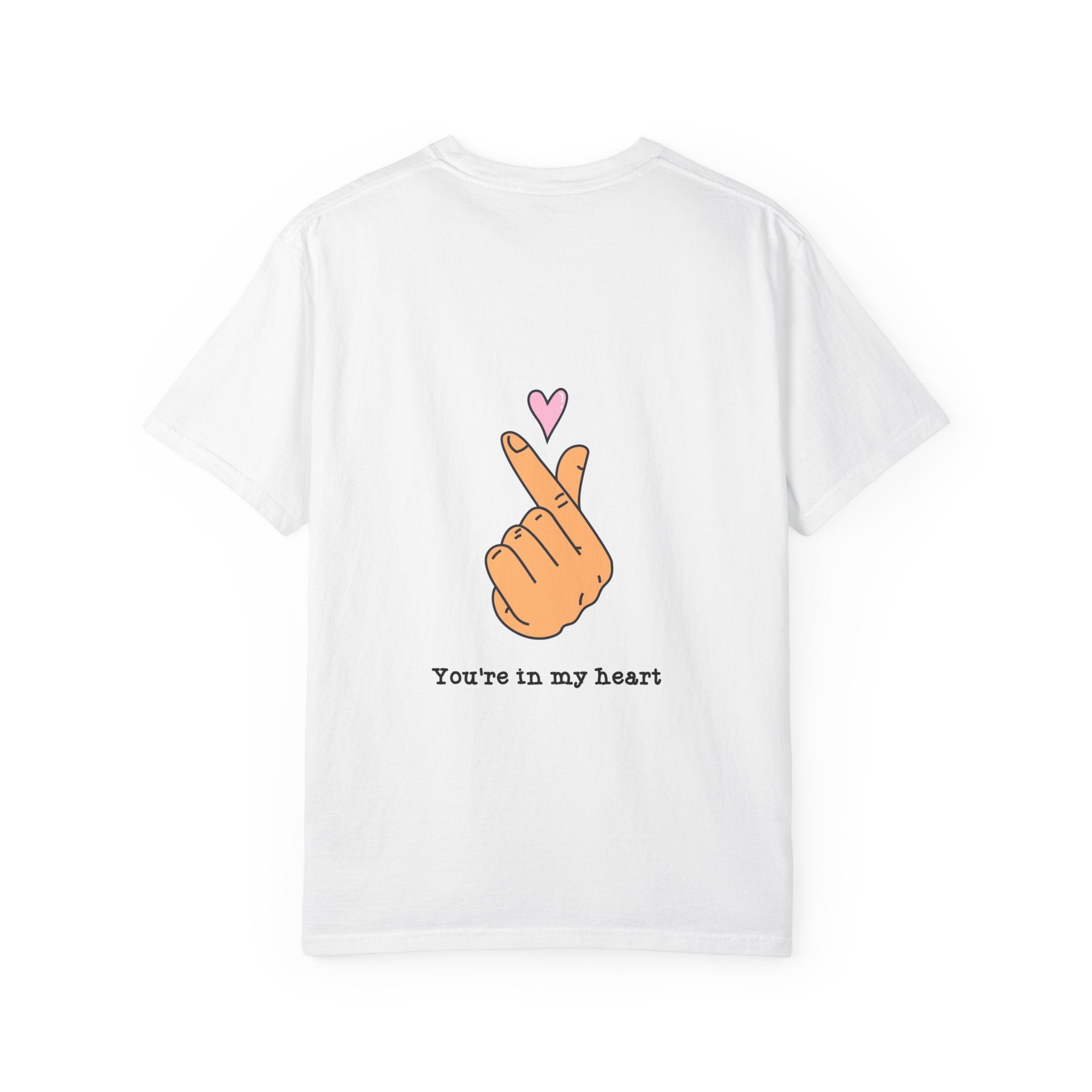 You're In My Heart T-Shirt — Korean Finger Heart Graphic Tee