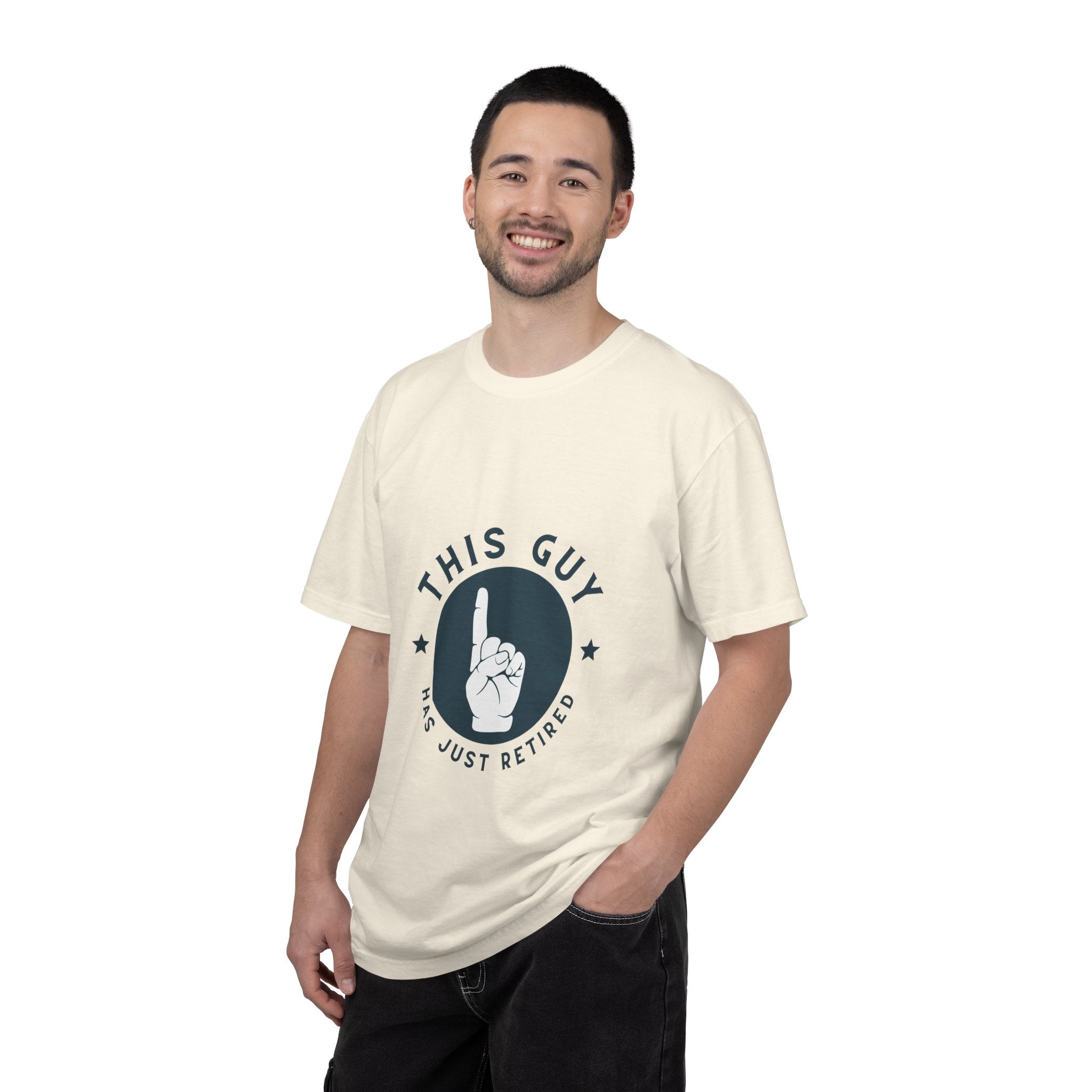 Retired Guy T-Shirt — "This Guy Has Just Retired" Retirement Gift Tee