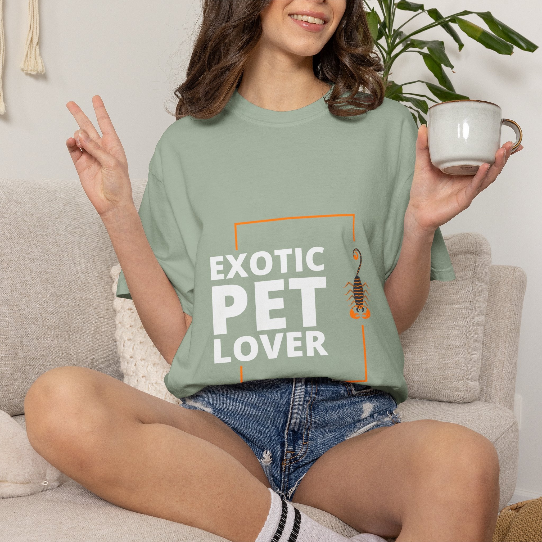 Exotic Pet Lover T-Shirt — Scorpion Graphic Tee for Reptile & Arachnid Enthusiasts