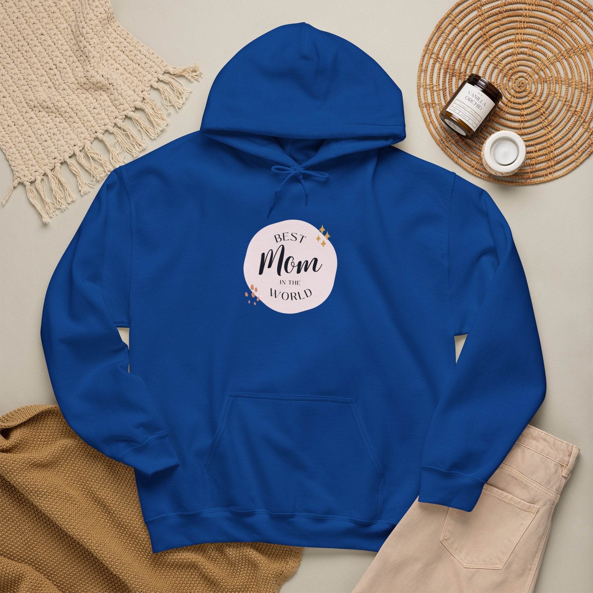 Best Mom in the World Hoodie — Mother's Day Cozy Gift