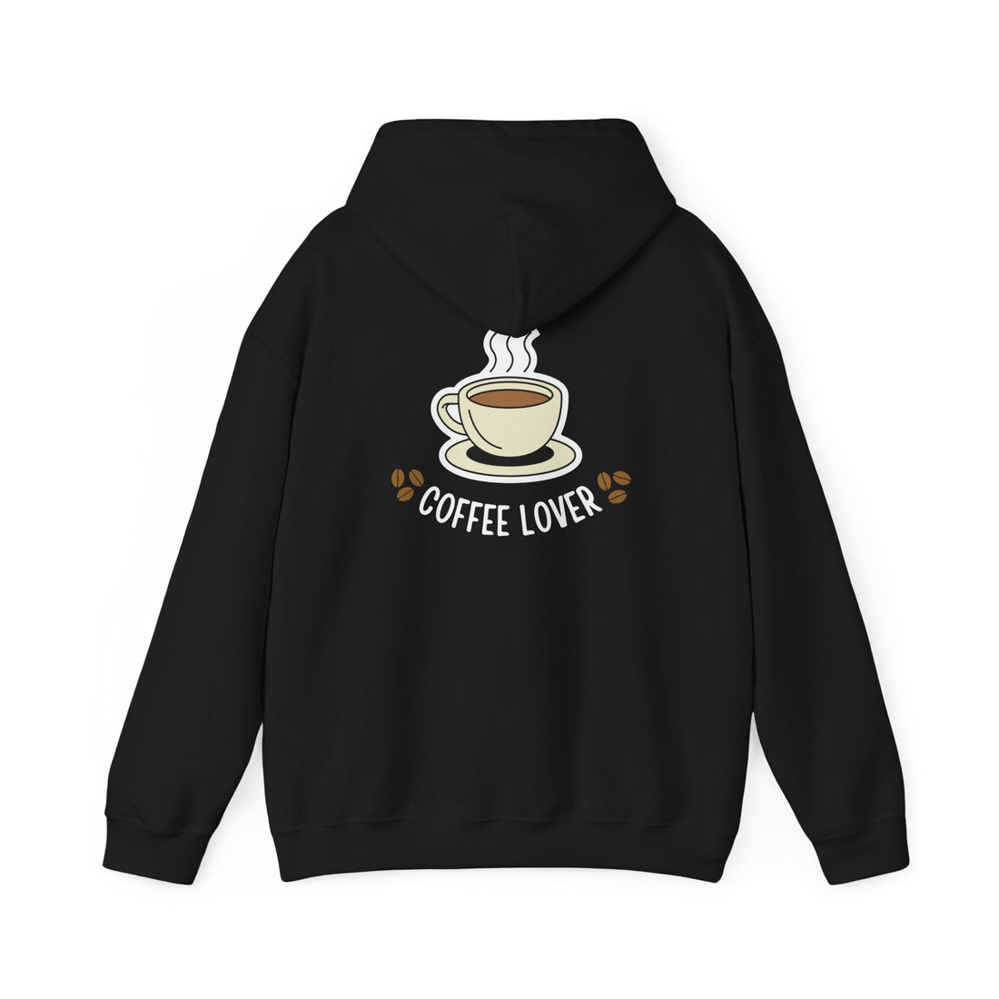 Coffee Lover Hoodie — Cute Steaming Cup Graphic Sweatshirt