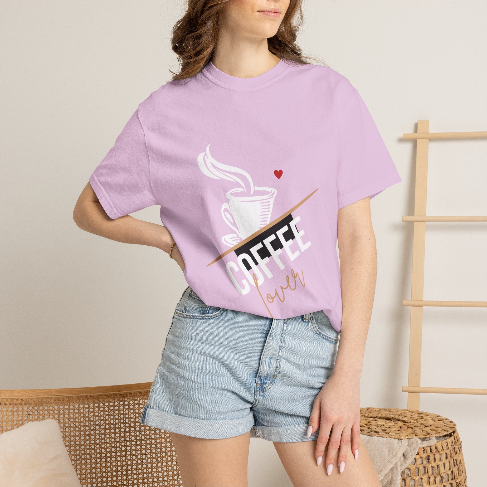 Coffee Lover T‑Shirt — Steaming Cup Graphic Tee