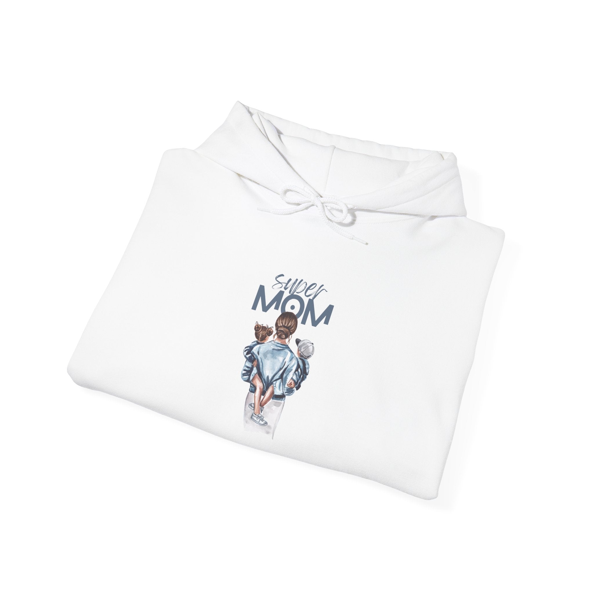 Mom and Baby Hoodie - Cute Mama Graphic Sweatshirt