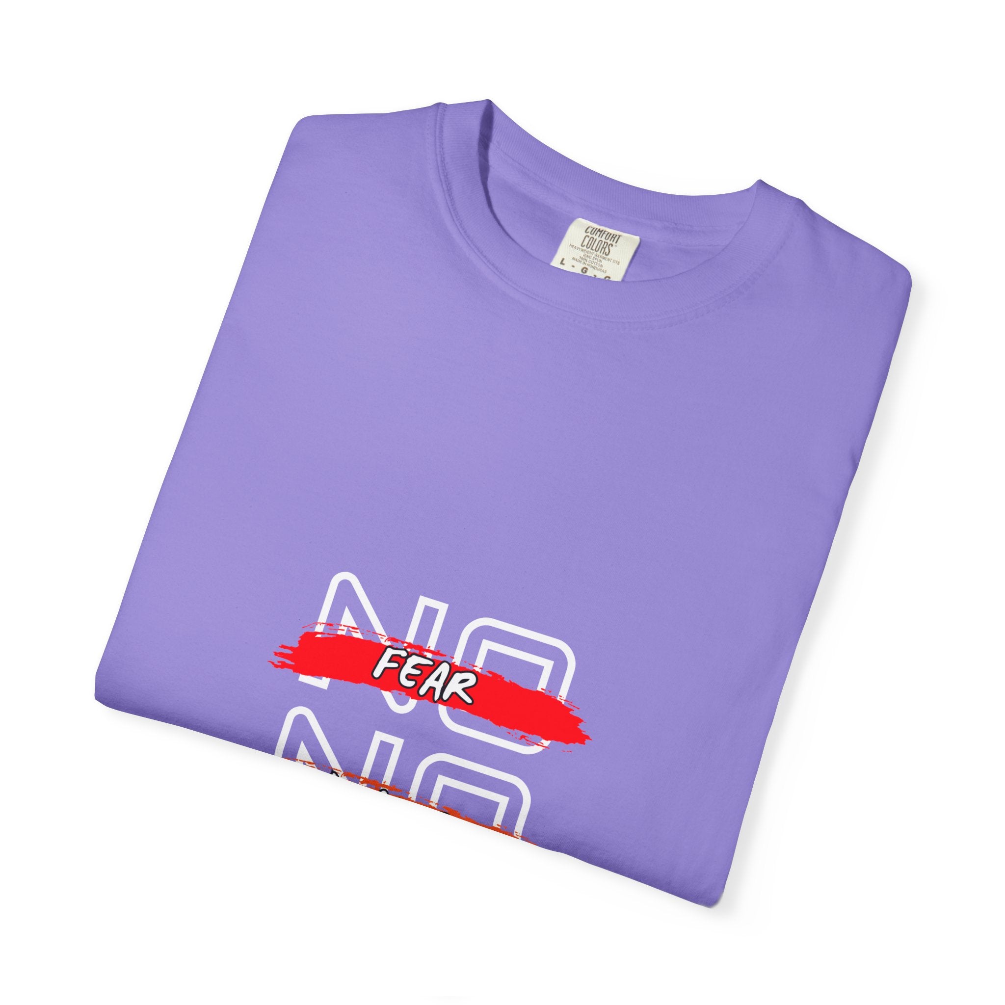 T-Shirt — "No Fear, No Limits, No Excuses" Motivational Graphic Tee