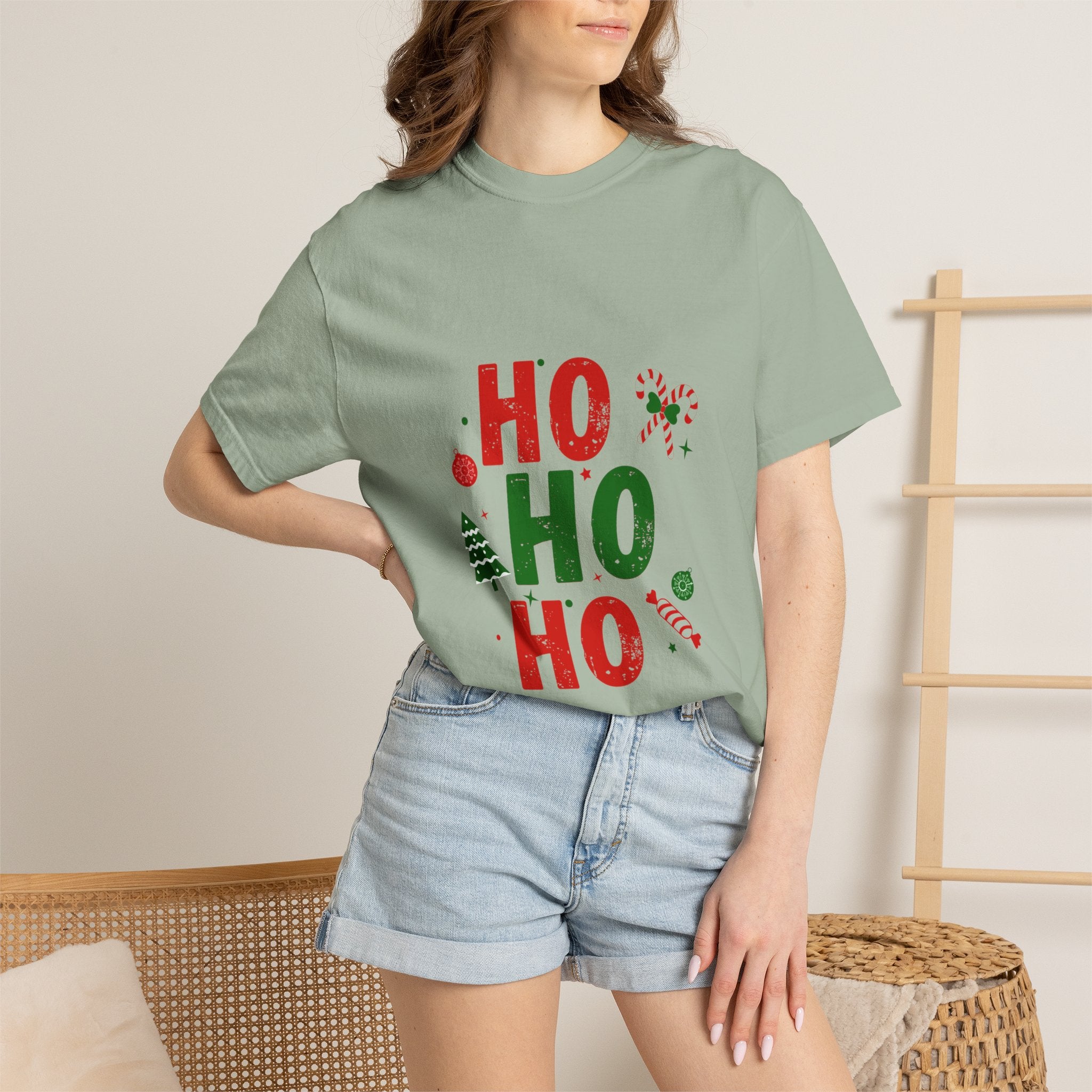 Ho Ho Ho Christmas T‑Shirt — Festive Holiday Graphic Tee