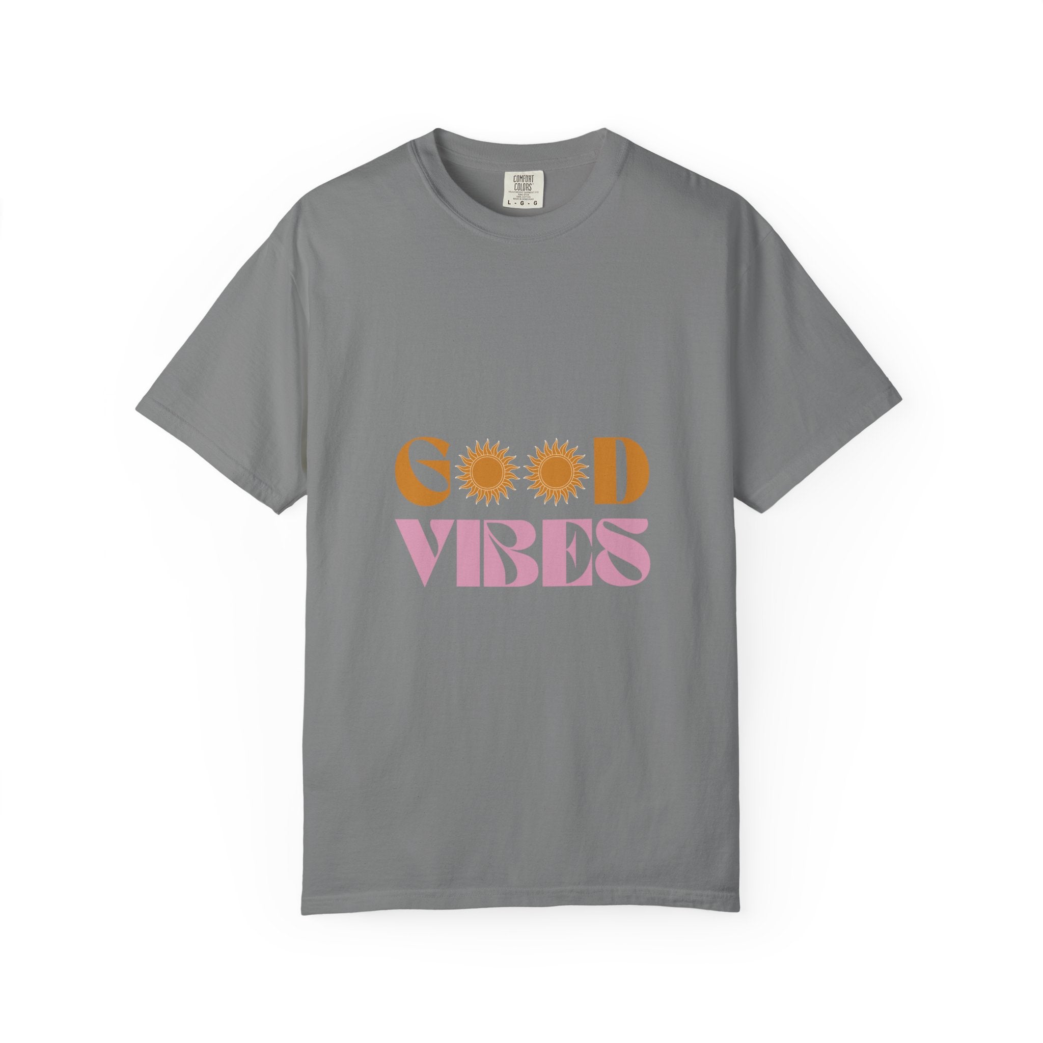 Good Vibes T-Shirt — Retro Sun Graphic Tee