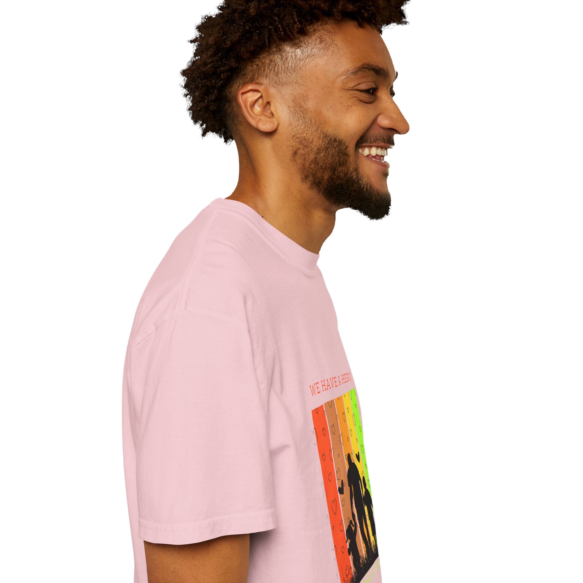 We Have a Hero Family Silhouette T-Shirt