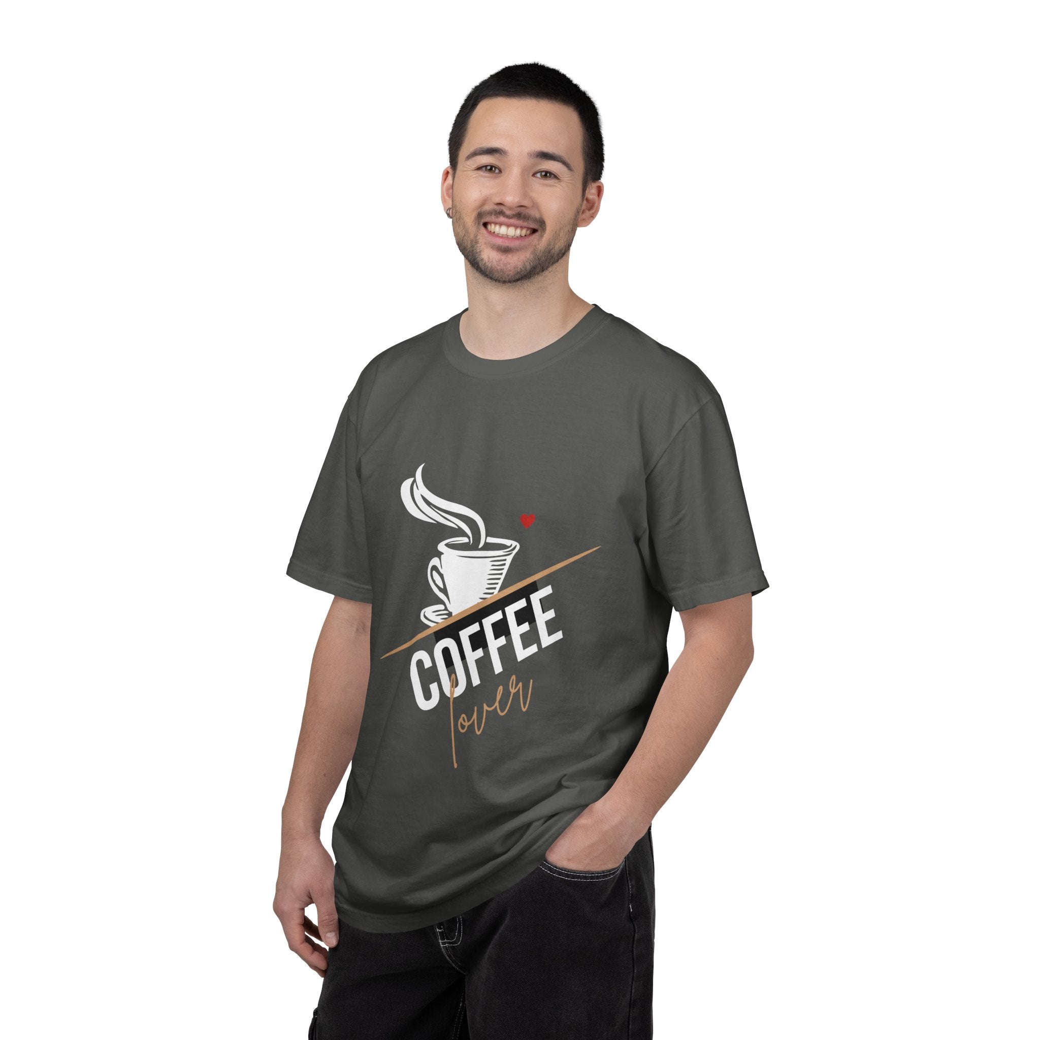 Coffee Lover T‑Shirt — Steaming Cup Graphic Tee