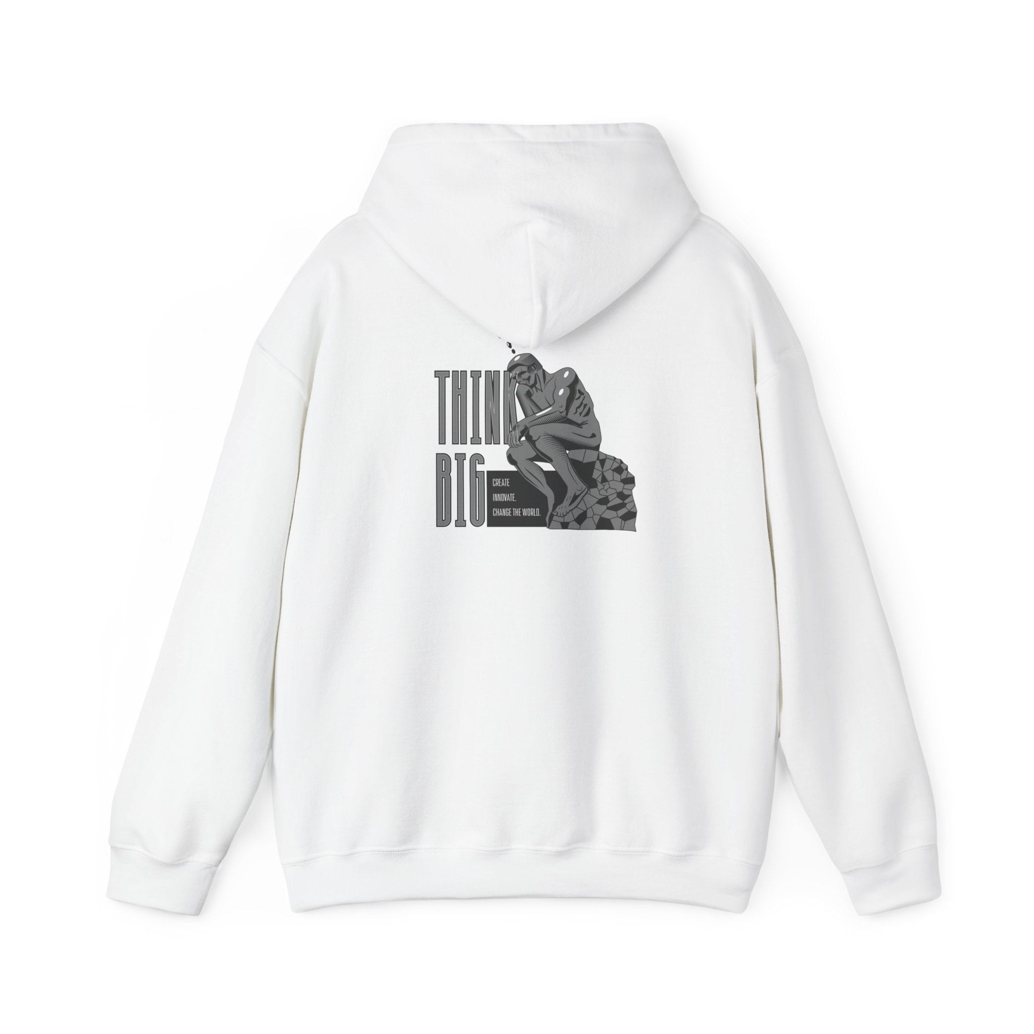 Think Big Hoodie — Motivational Graphic Pullover