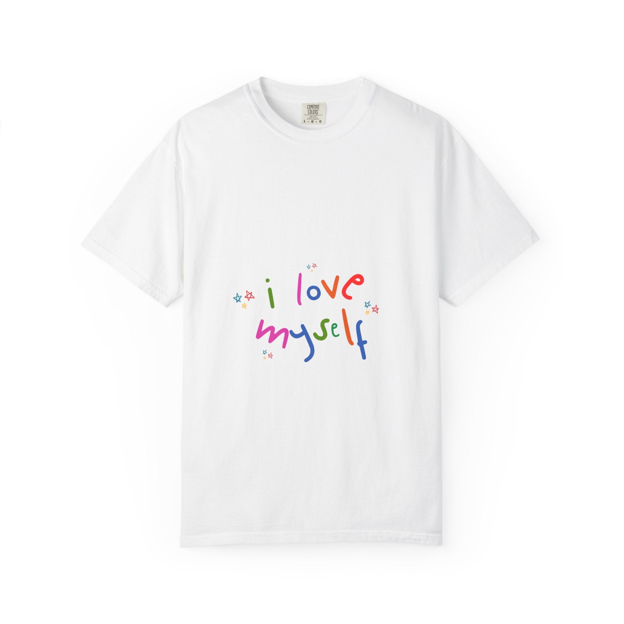 I Love Myself Rainbow Self-Love T-Shirt