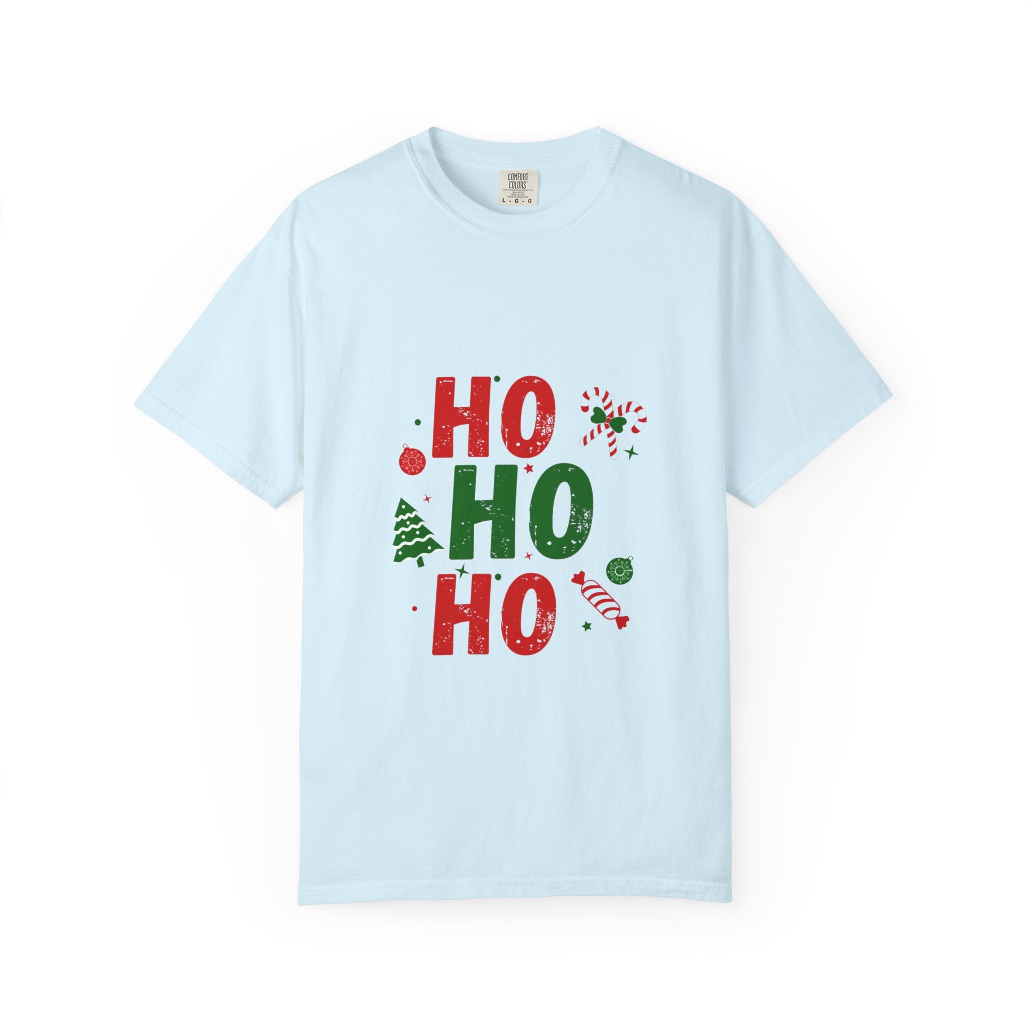 Ho Ho Ho Christmas T‑Shirt — Festive Holiday Graphic Tee