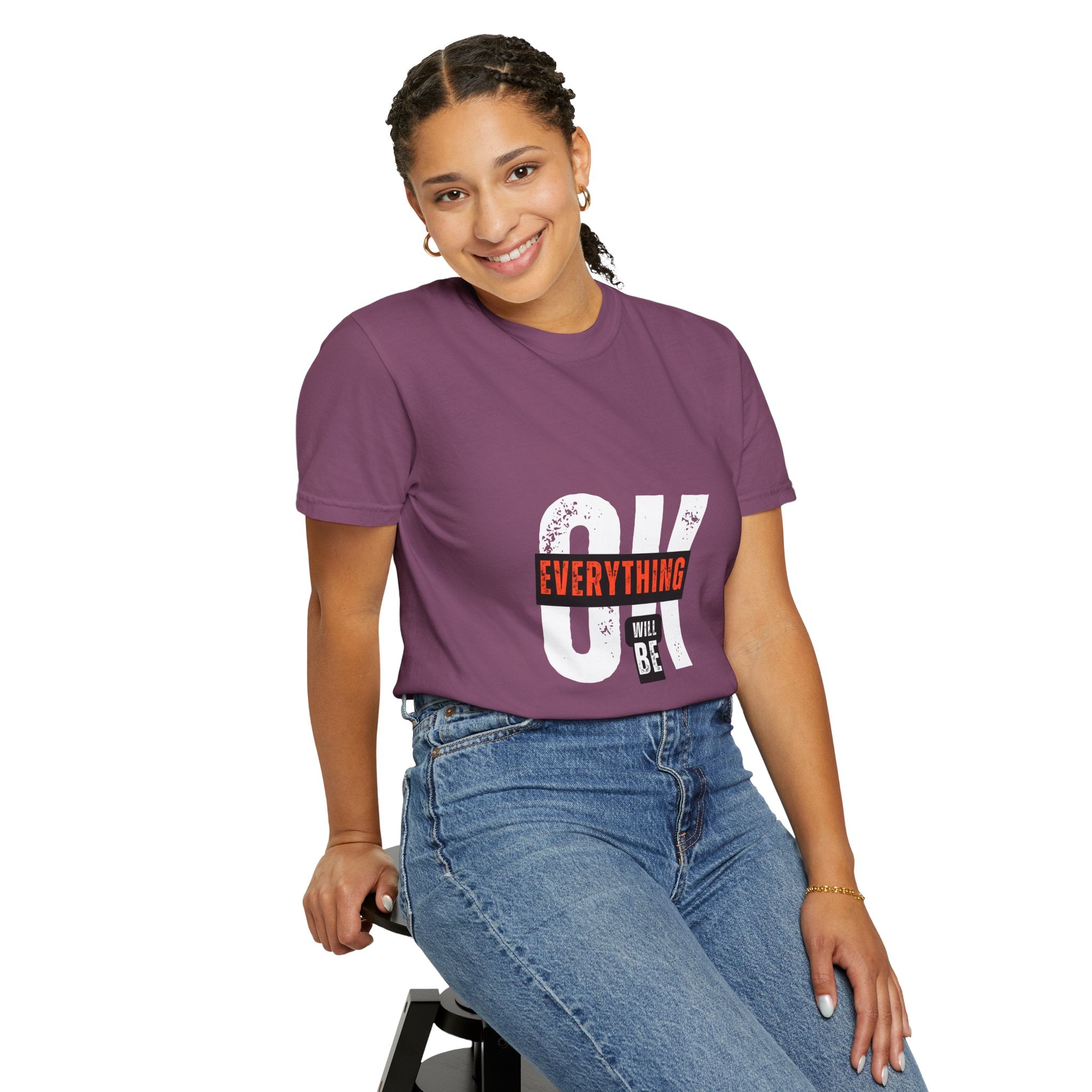 OK Everything Will Be OK T-Shirt — Reassuring Graphic Tee