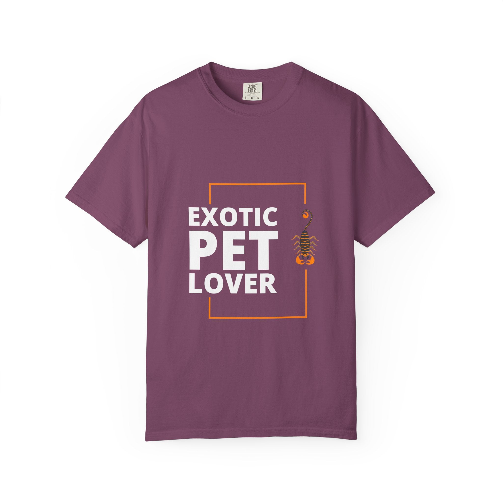 Exotic Pet Lover T-Shirt — Scorpion Graphic Tee for Reptile & Arachnid Enthusiasts