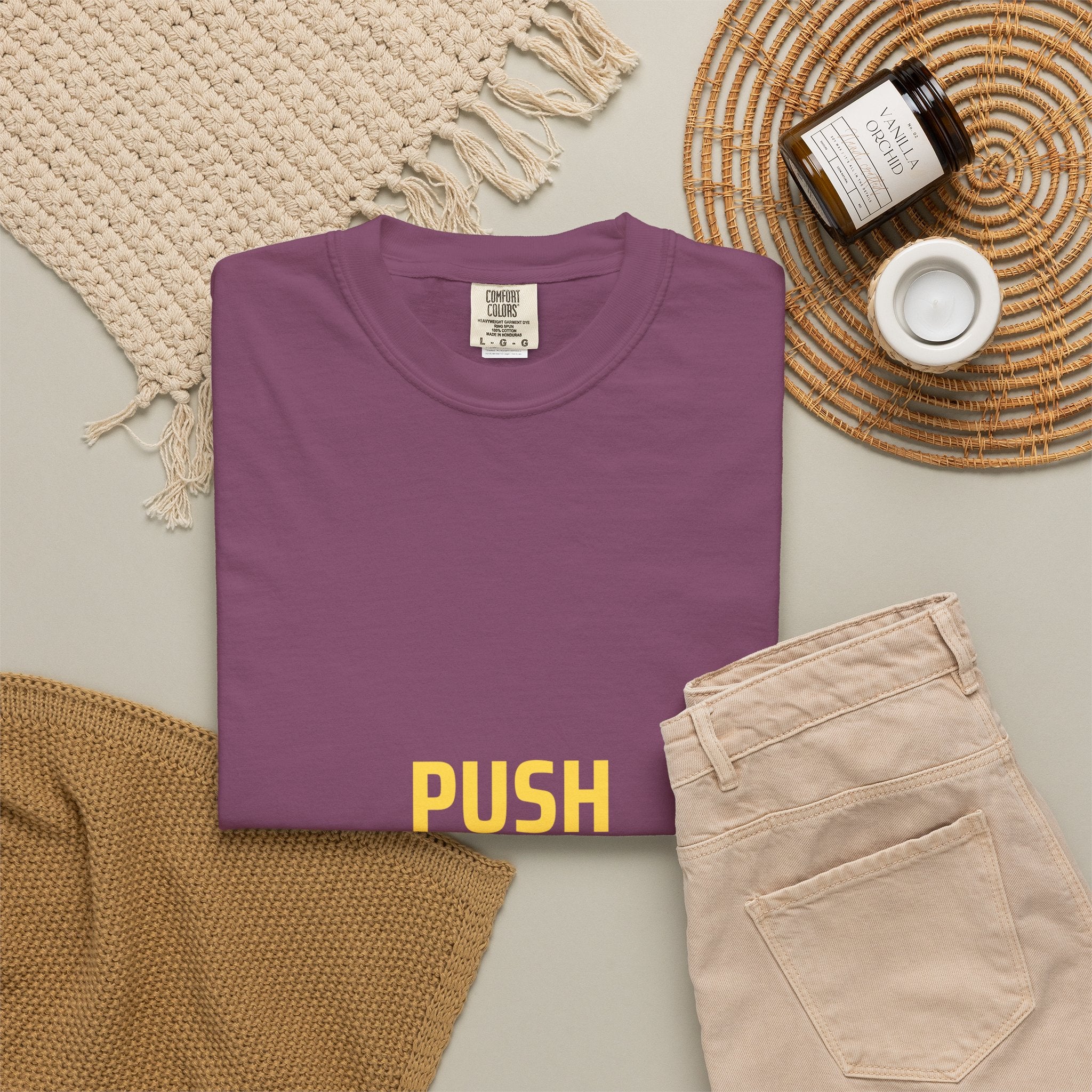 Push Yourself Motivational T-Shirt