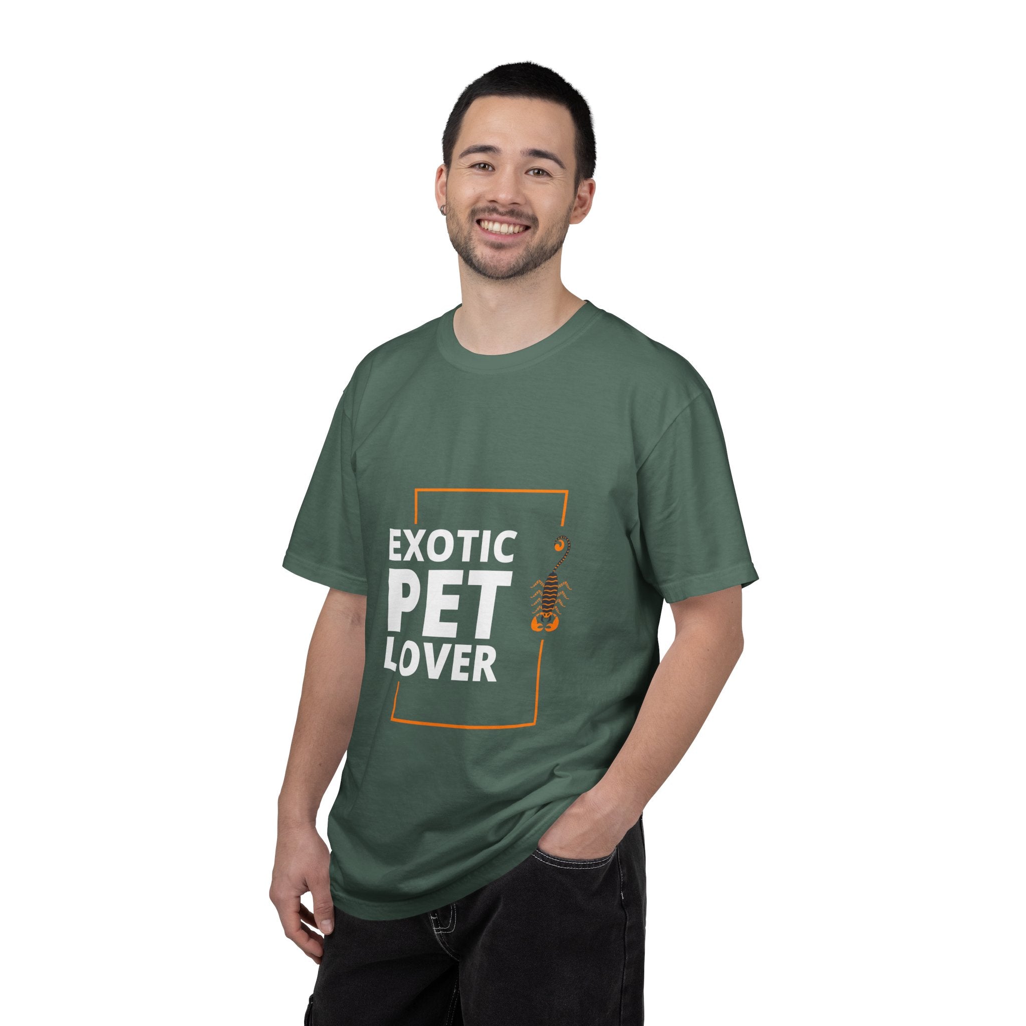 Exotic Pet Lover T-Shirt — Scorpion Graphic Tee for Reptile & Arachnid Enthusiasts