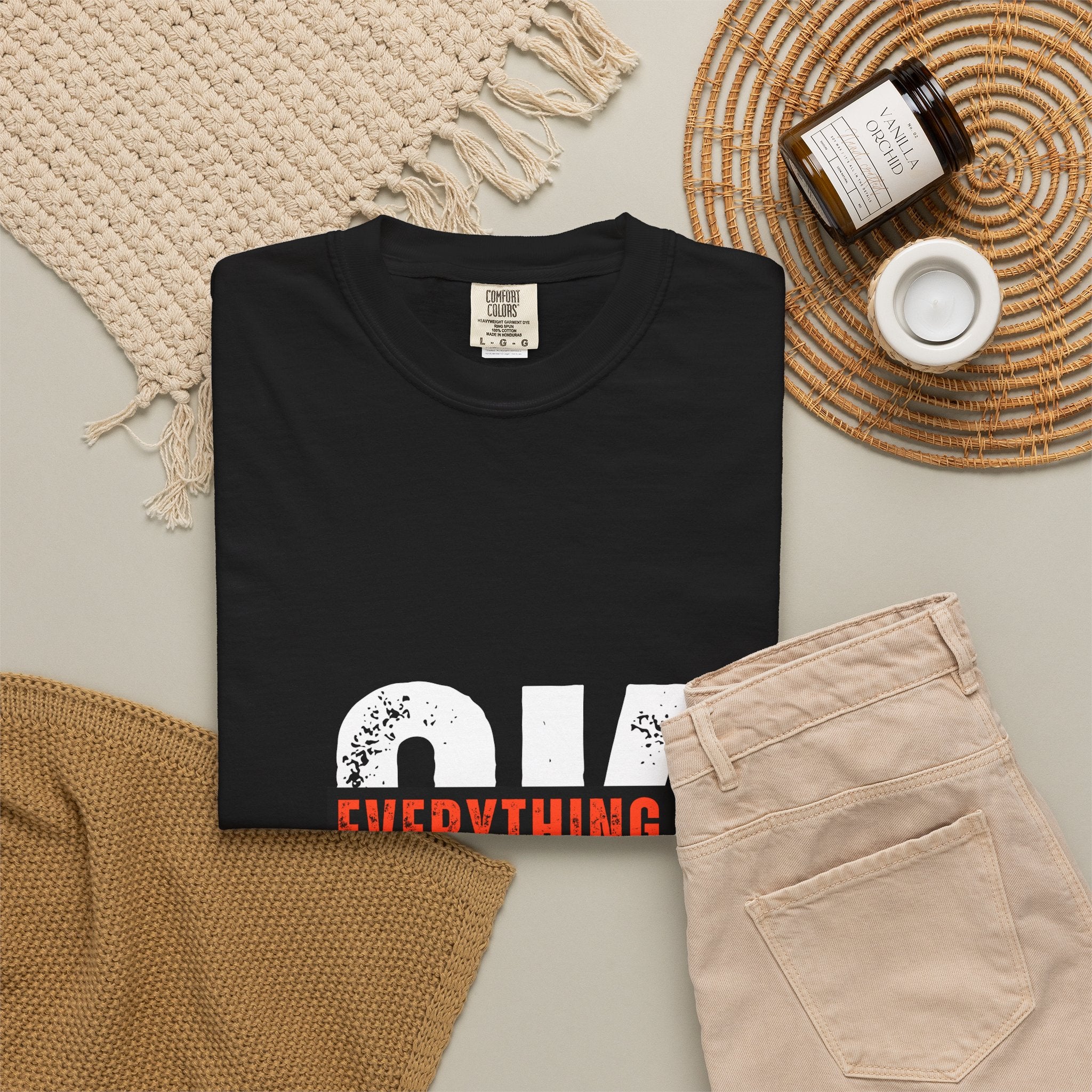 OK Everything Will Be OK T-Shirt — Reassuring Graphic Tee