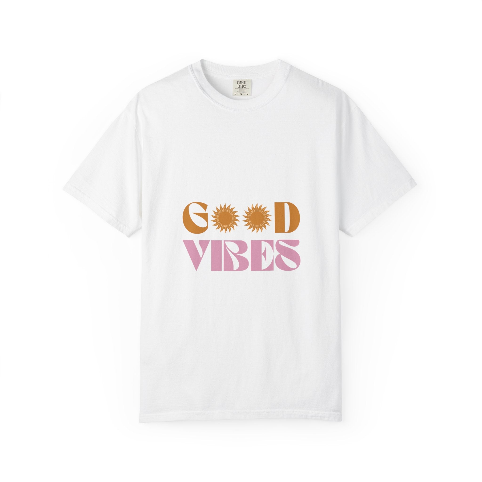 Good Vibes T-Shirt — Retro Sun Graphic Tee