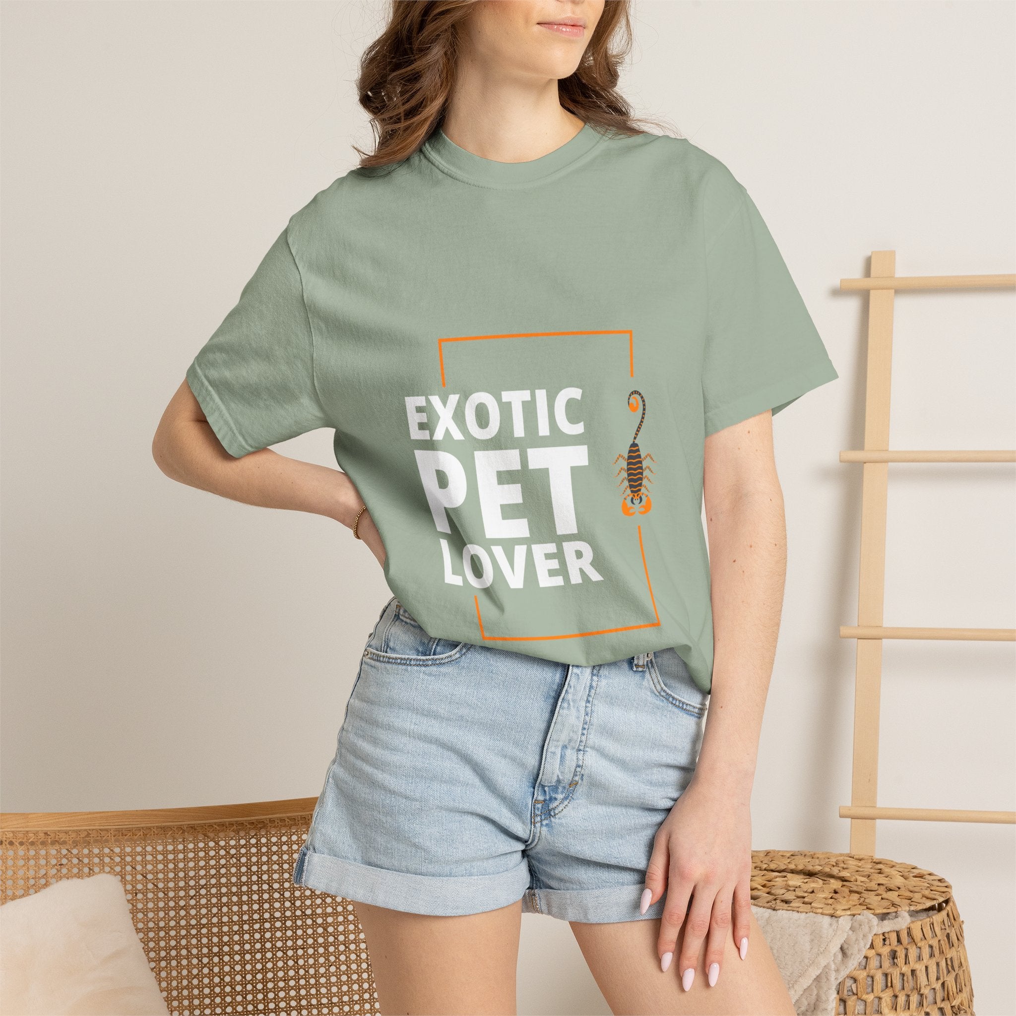 Exotic Pet Lover T-Shirt — Scorpion Graphic Tee for Reptile & Arachnid Enthusiasts