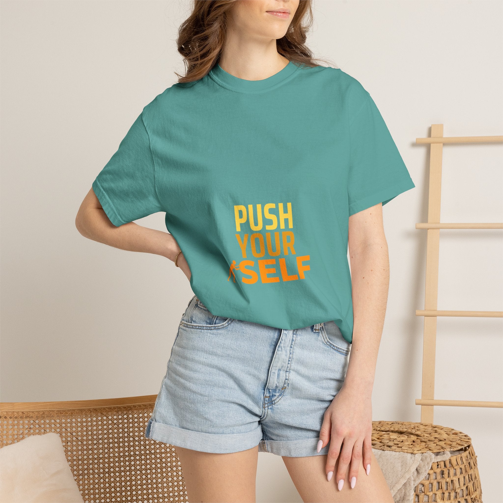 Push Yourself Motivational T-Shirt