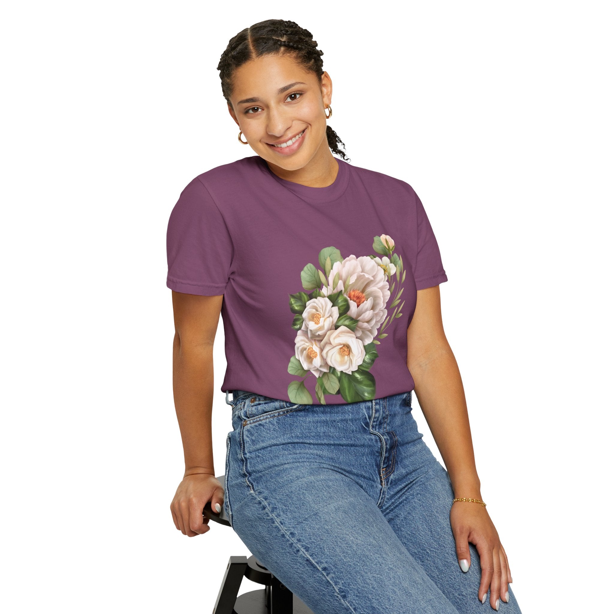 Blossom Flowers Tee — Floral Bouquet Graphic T-Shirt