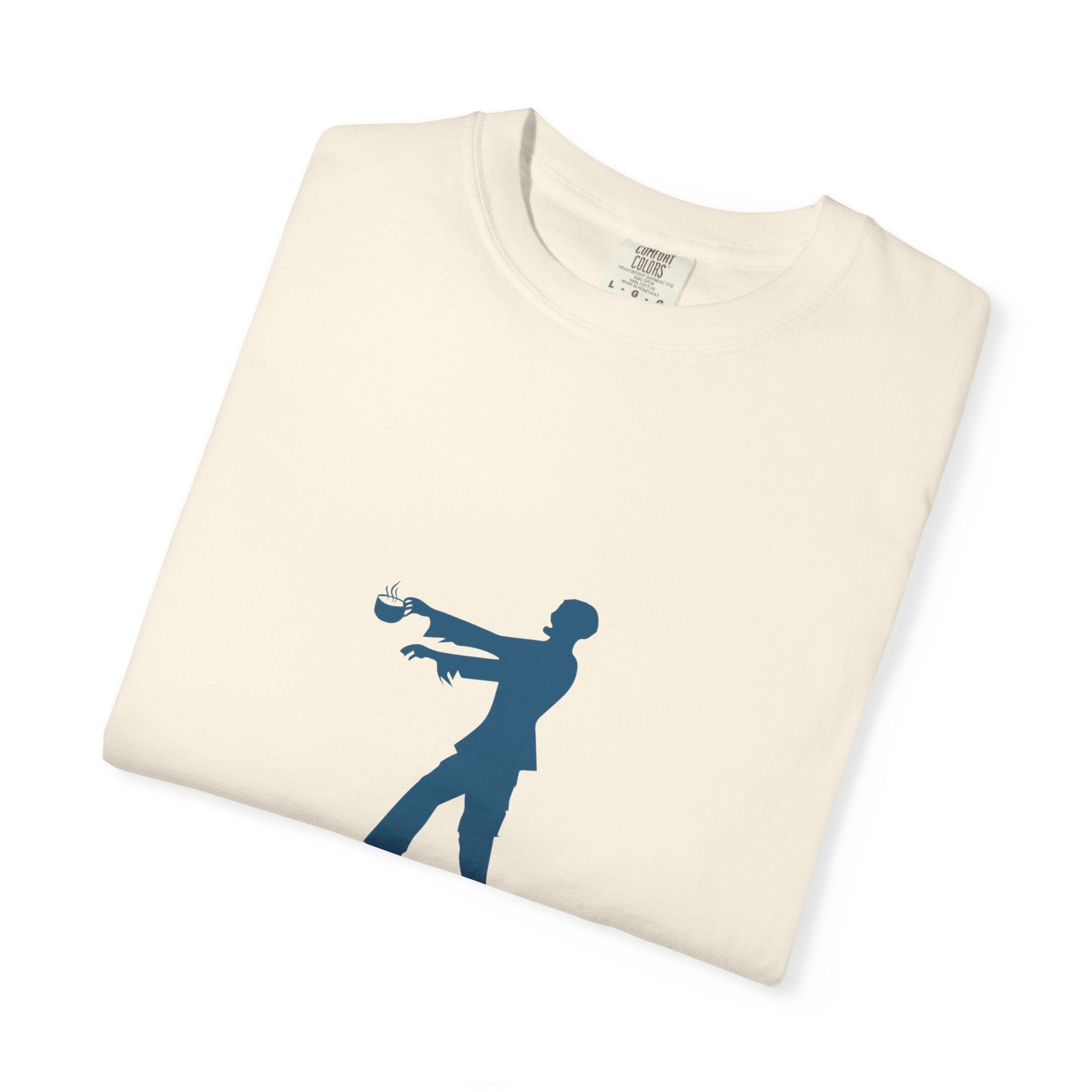 Zombie Silhouette T-Shirt — "I’m Not Sleepy" Funny Halloween Tee