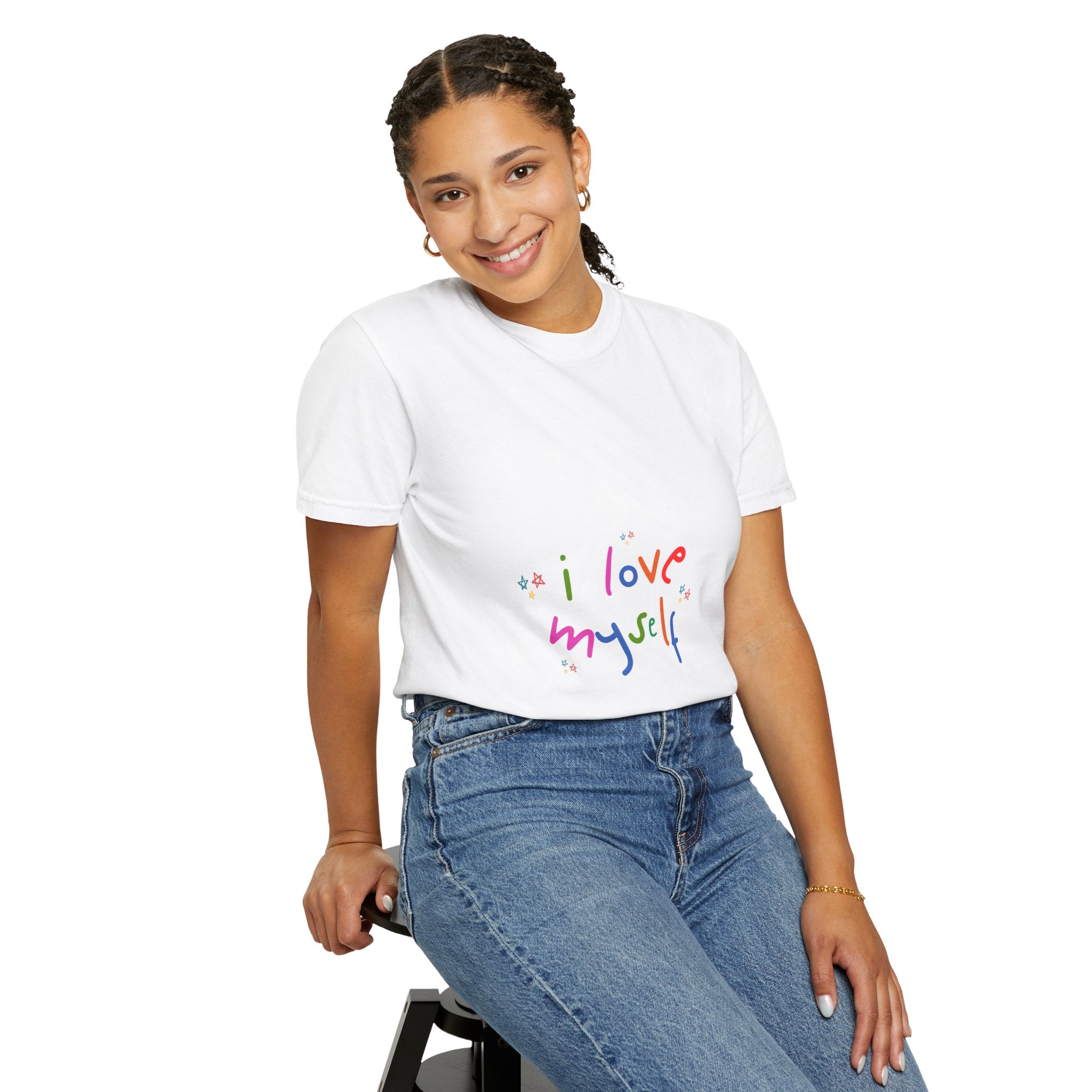I Love Myself Rainbow Self-Love T-Shirt