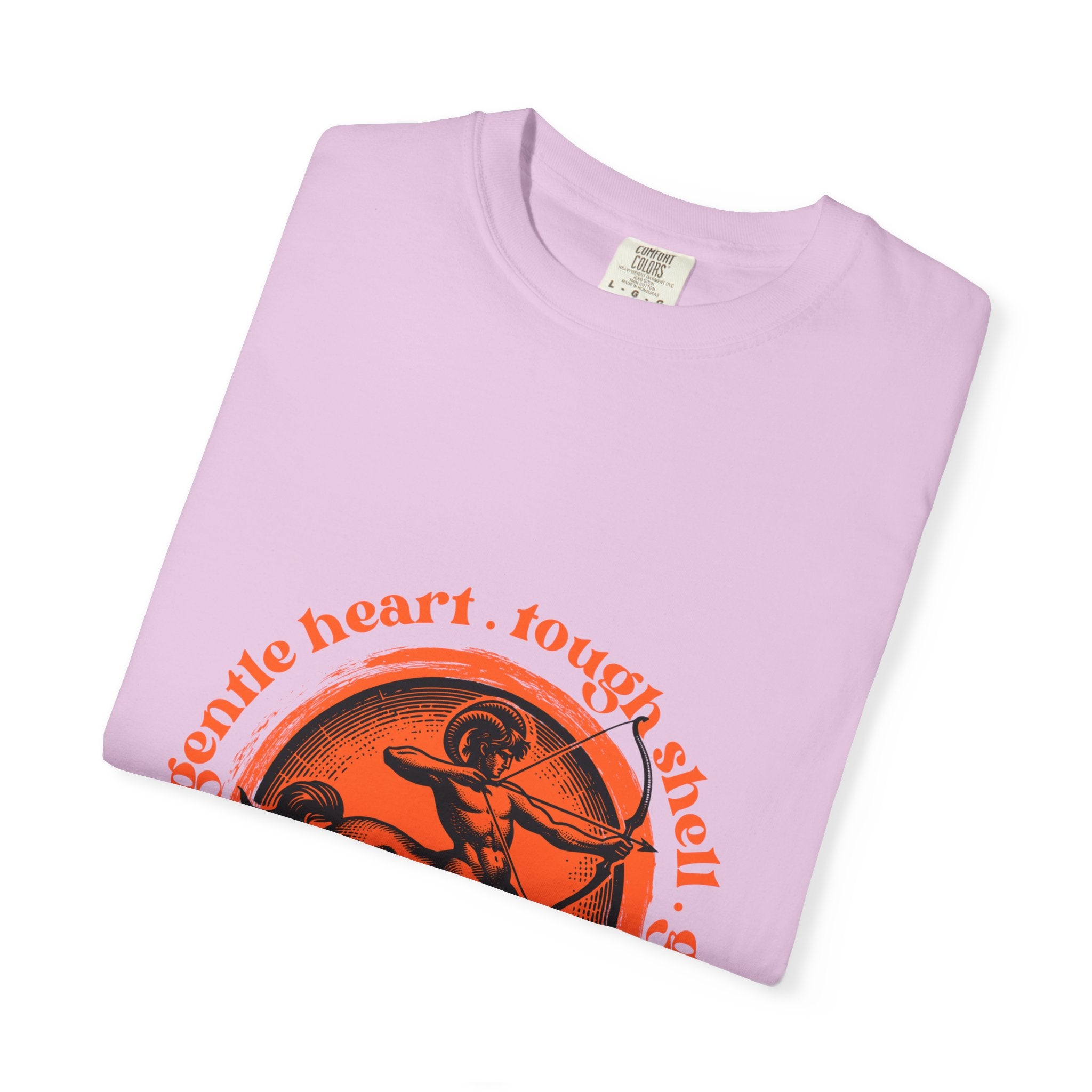Aries Ram Graphic T-Shirt — "Gentle Heart, Tough Soul" Zodiac Tee
