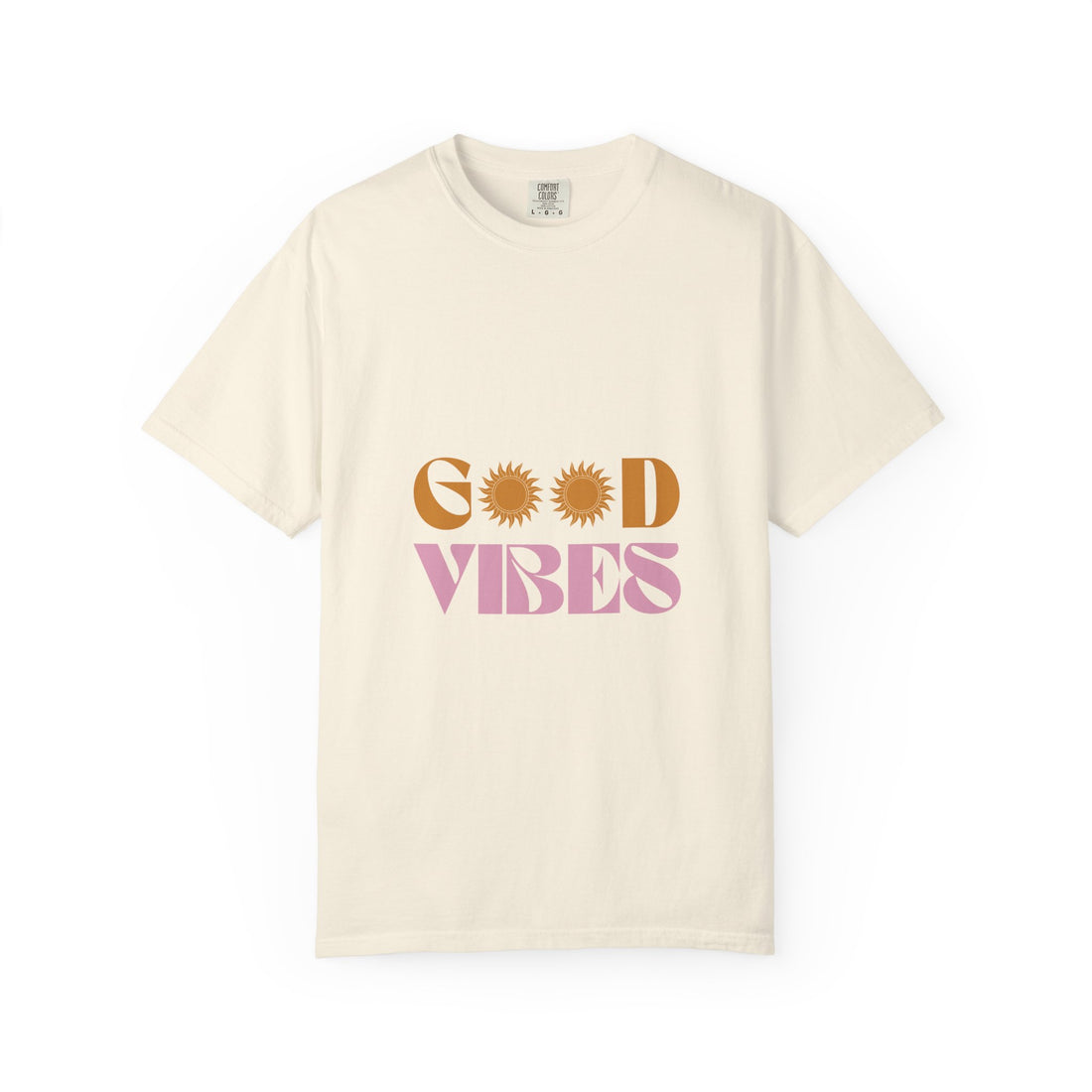 Good Vibes T-Shirt — Retro Sun Graphic Tee