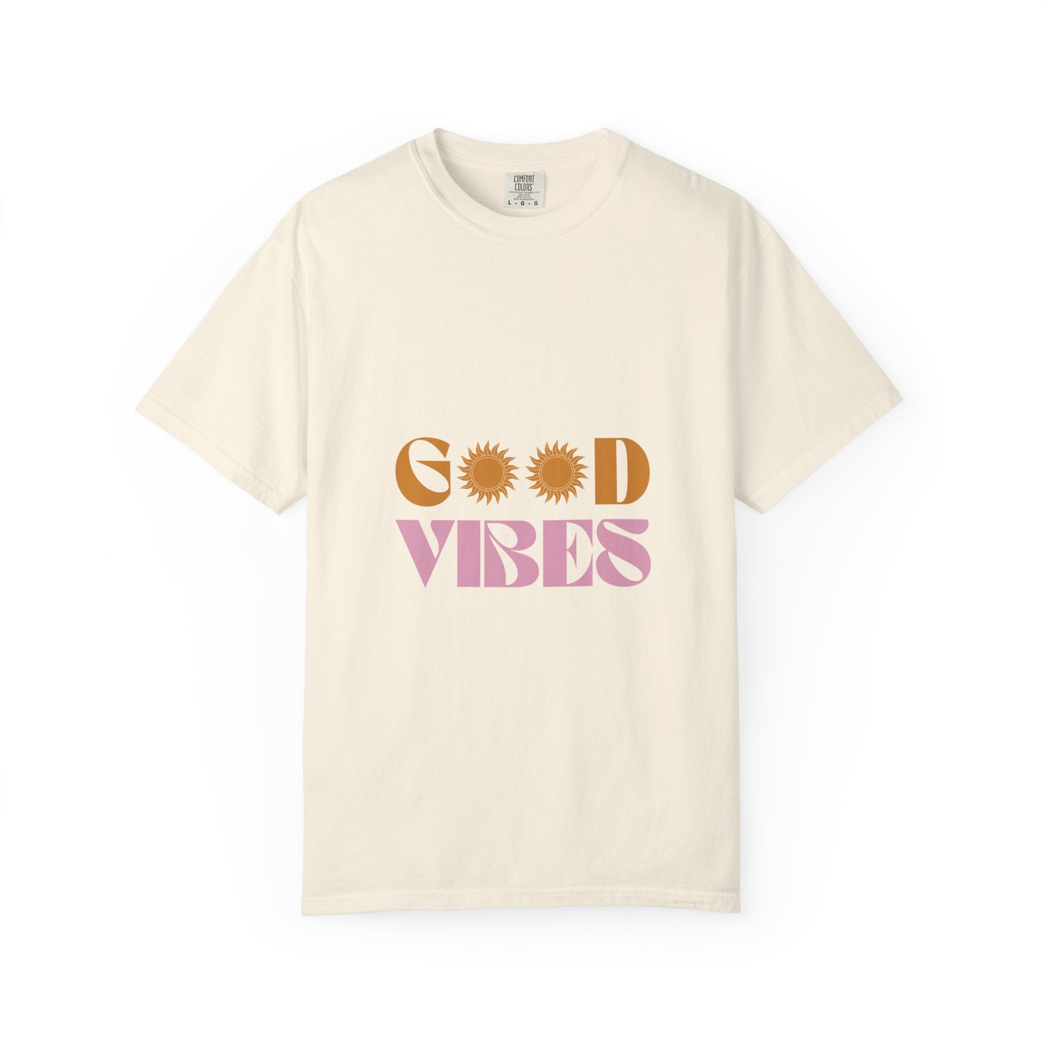 Good Vibes T-Shirt — Retro Sun Graphic Tee