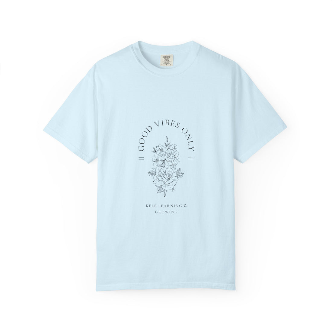 Good Vibes Only Floral T-Shirt