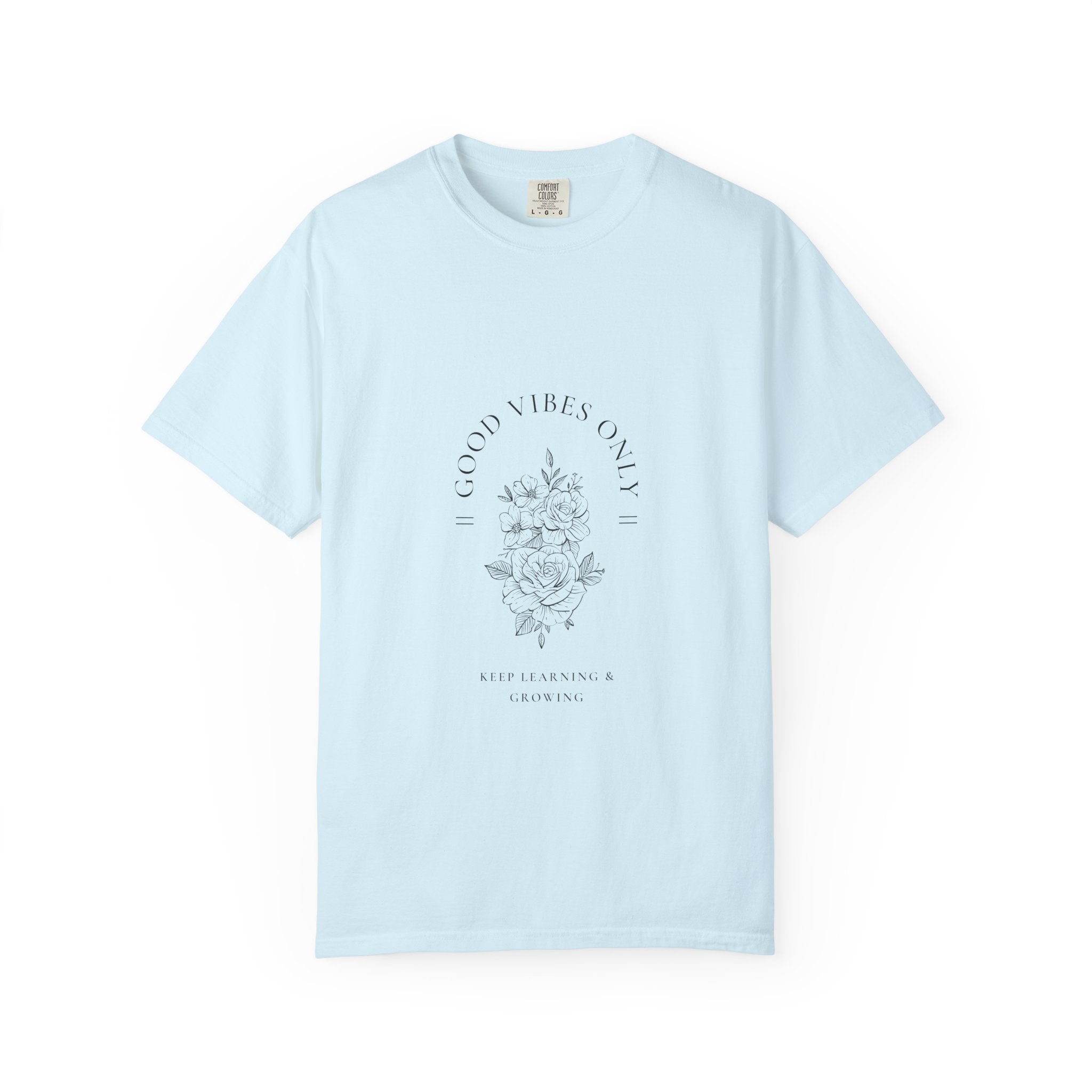 Good Vibes Only Floral T-Shirt