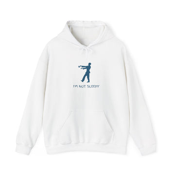 Zombie Silhouette Hoodie - "I'm Not Sleepy" Funny Halloween Pullover