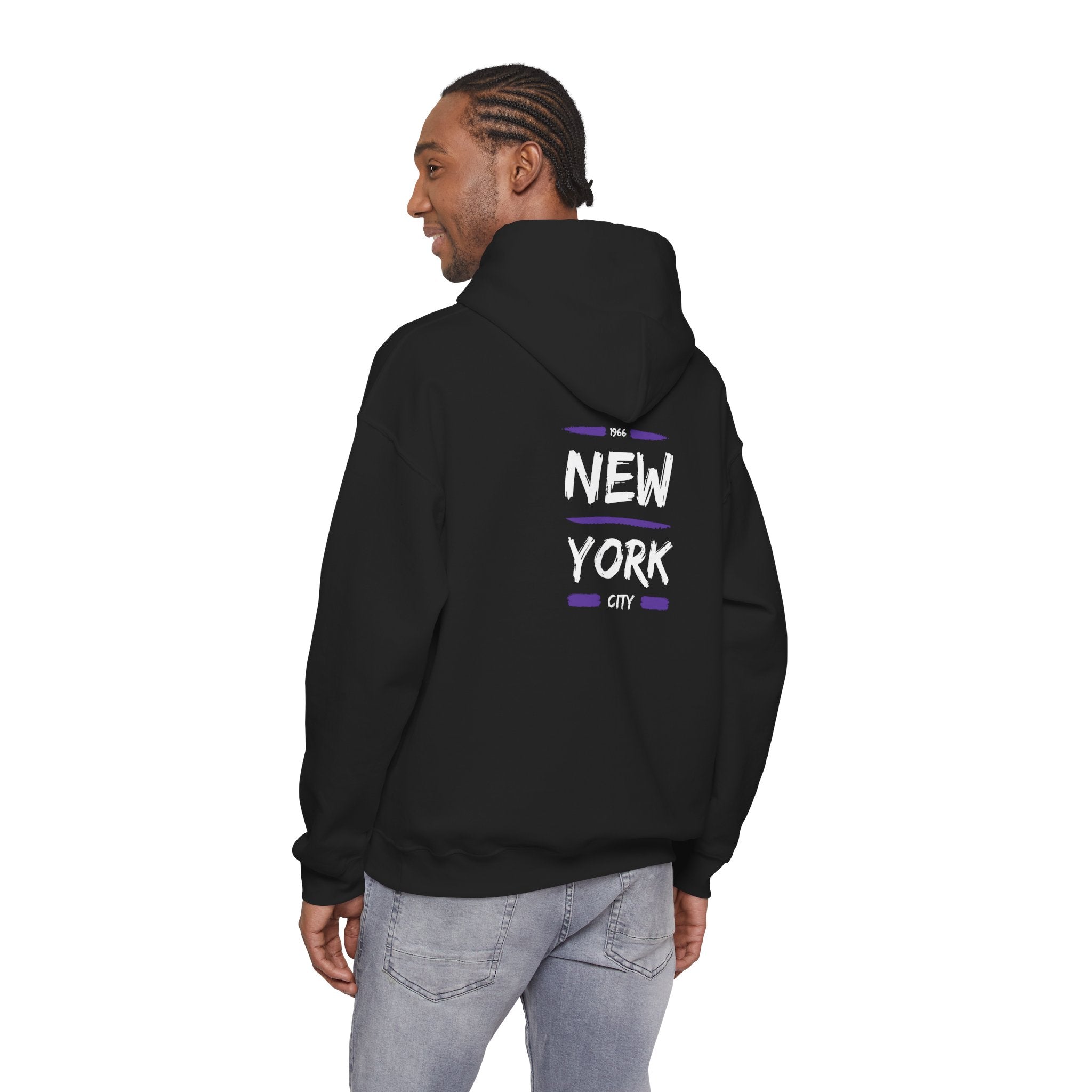 New York City Graphic Hoodie — Bold Retro Streetwear Pullover