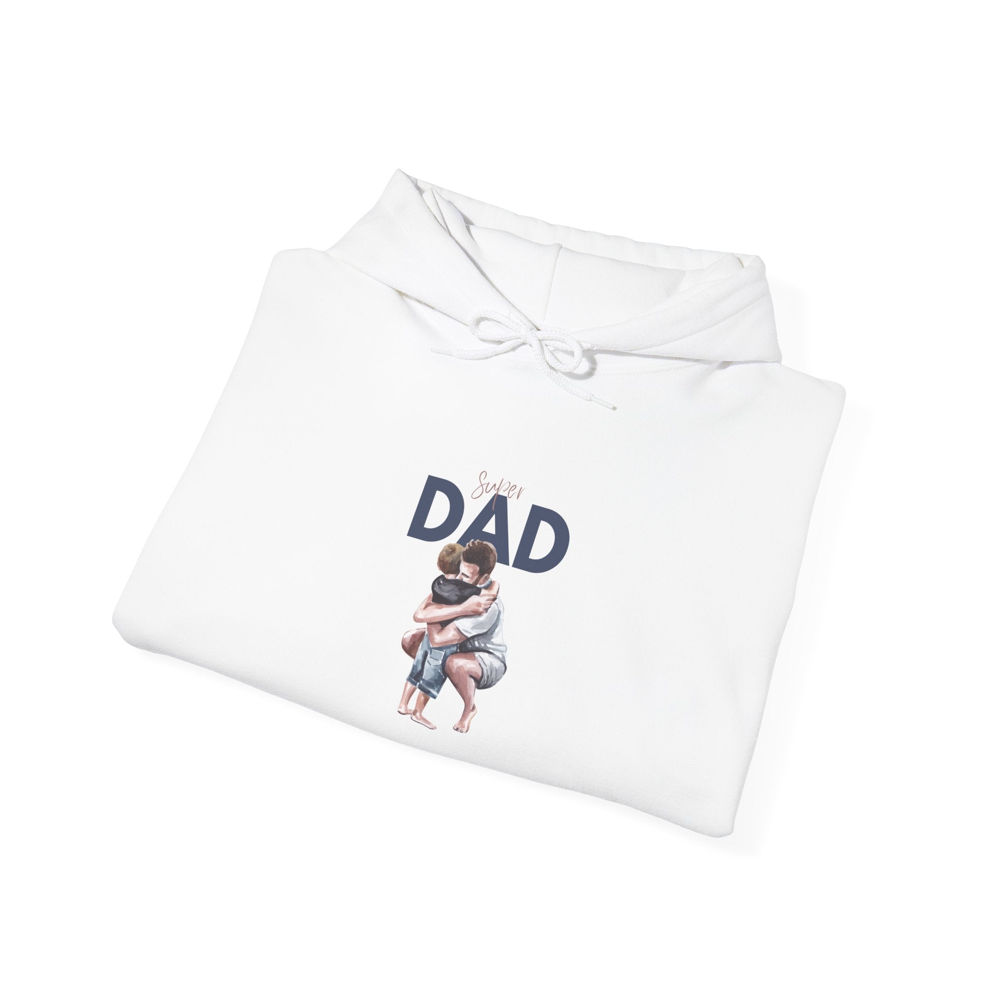 Dad Hoodie – Father and Child Hug Sweatshirt, Gift for New Dads & Father's Day