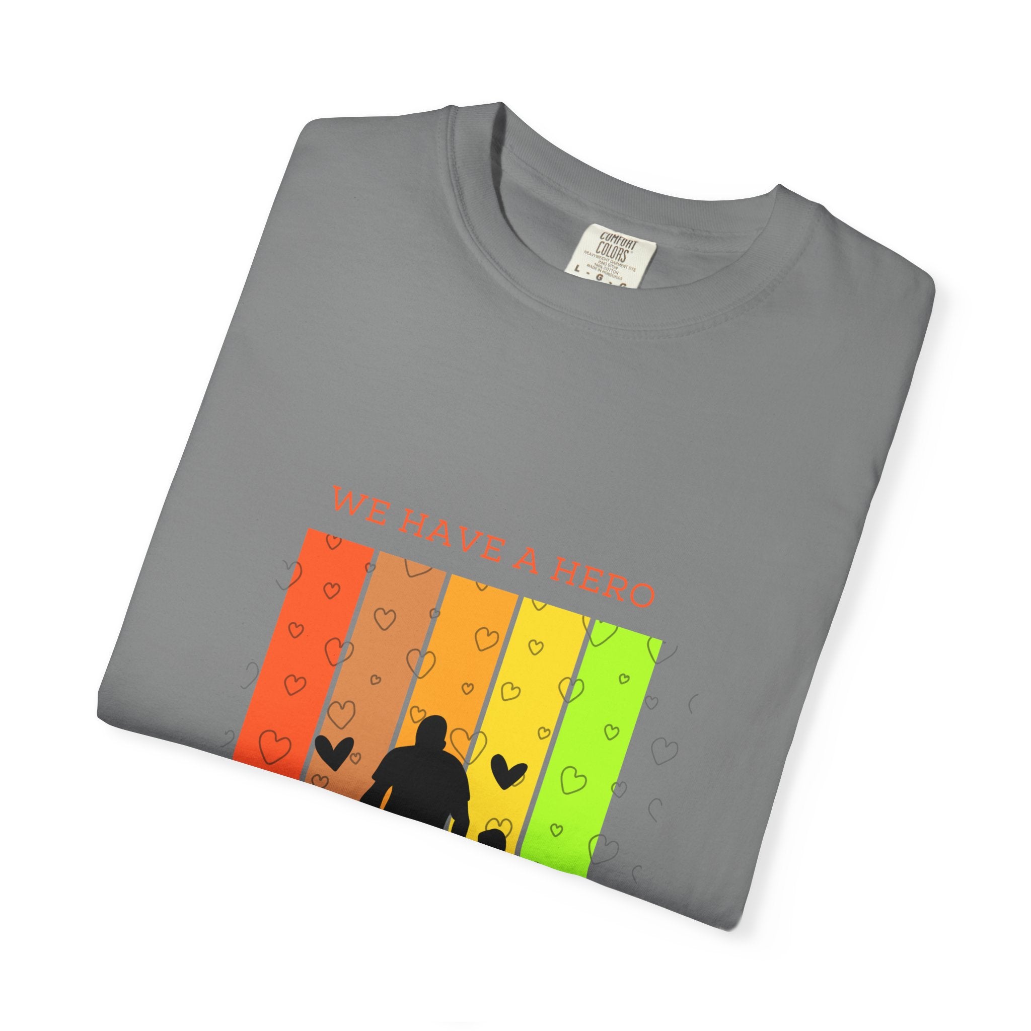 We Have a Hero Family Silhouette T-Shirt