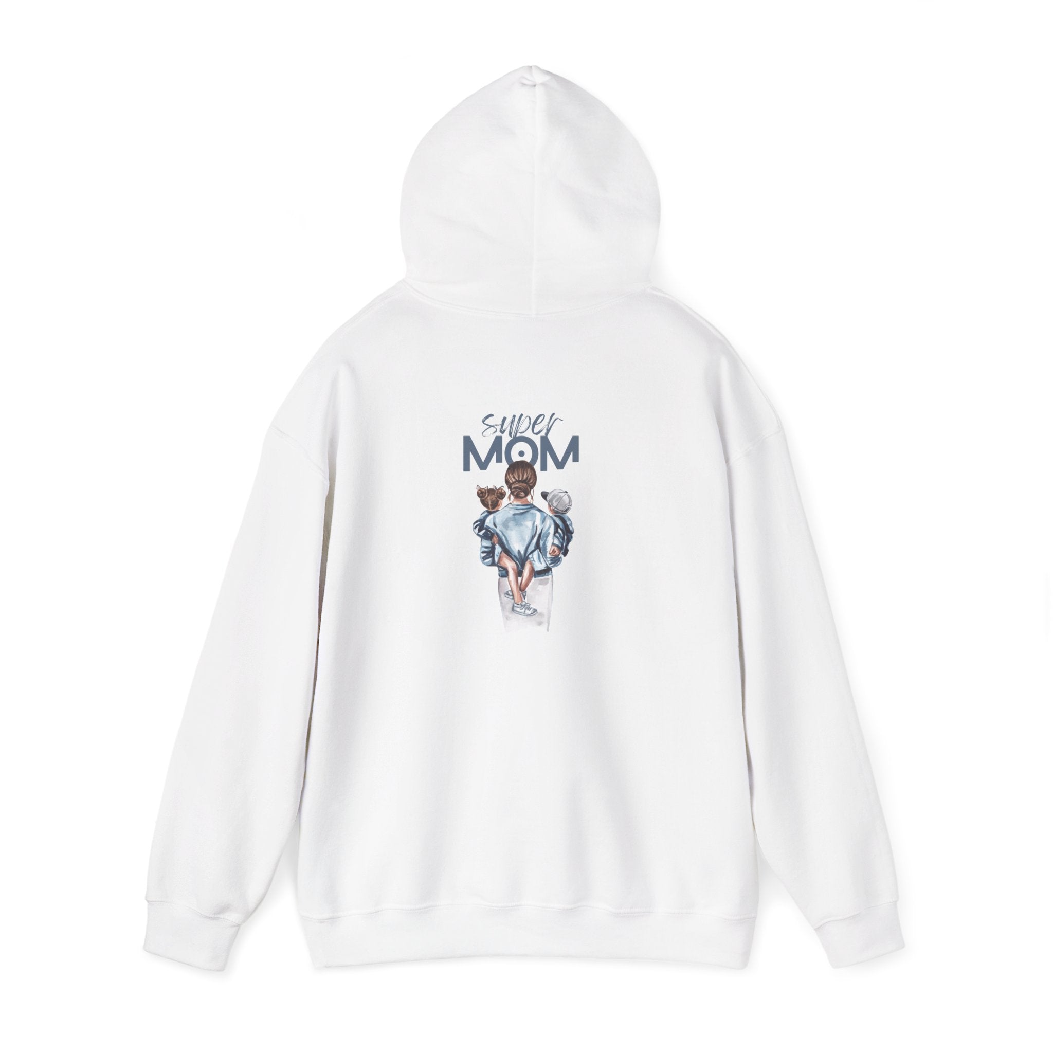 Mom and Baby Hoodie - Cute Mama Graphic Sweatshirt