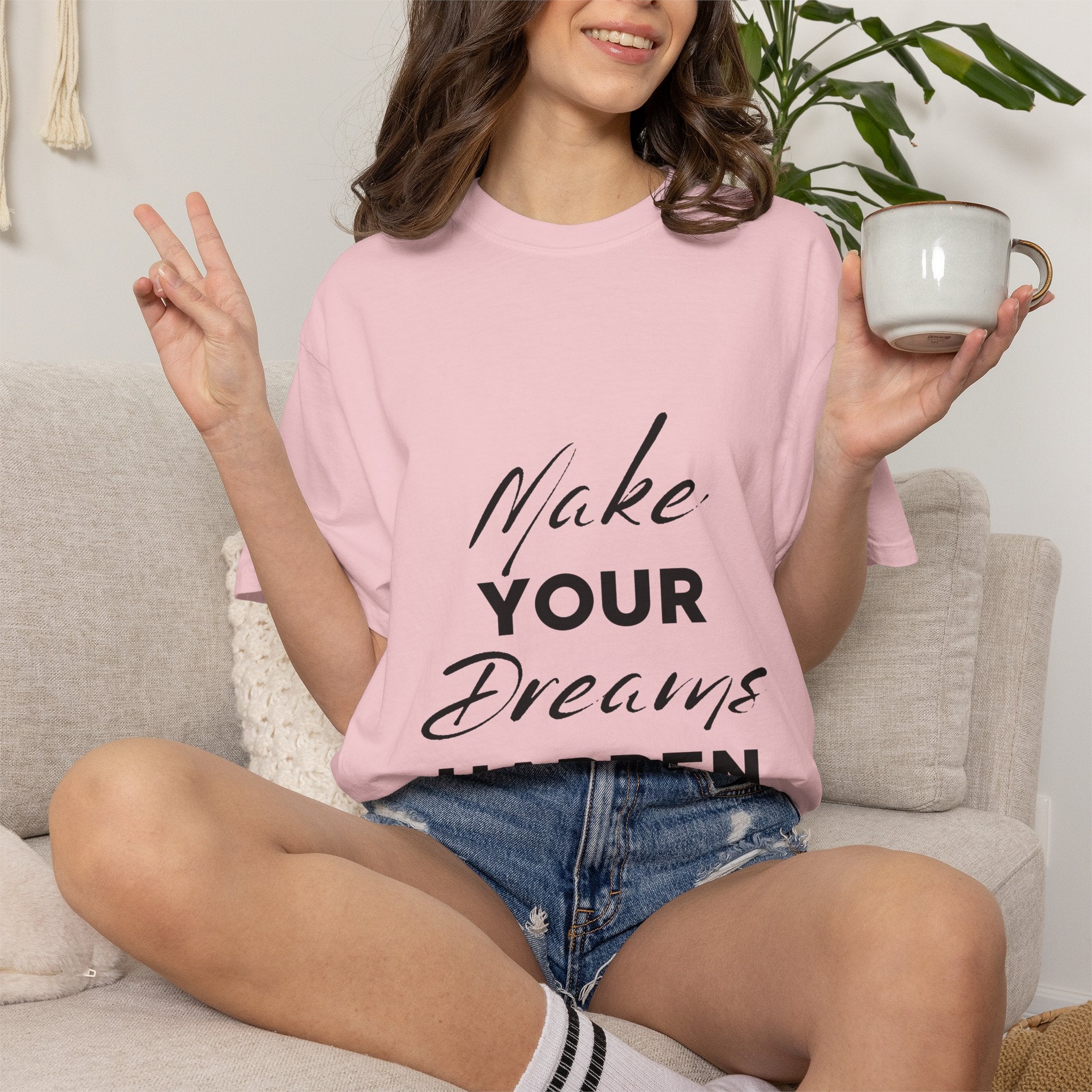 Make Your Dreams Happen T-Shirt — Inspirational Motivational Tee