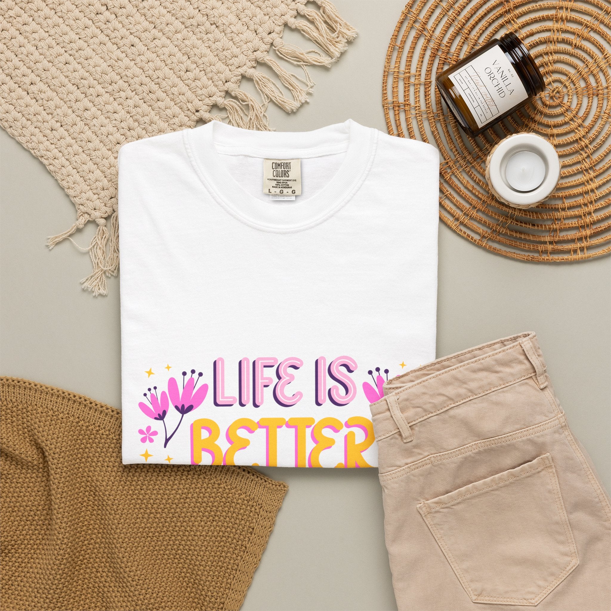 Life Is Better With Friends T-Shirt — Cute Friendship Graphic Tee