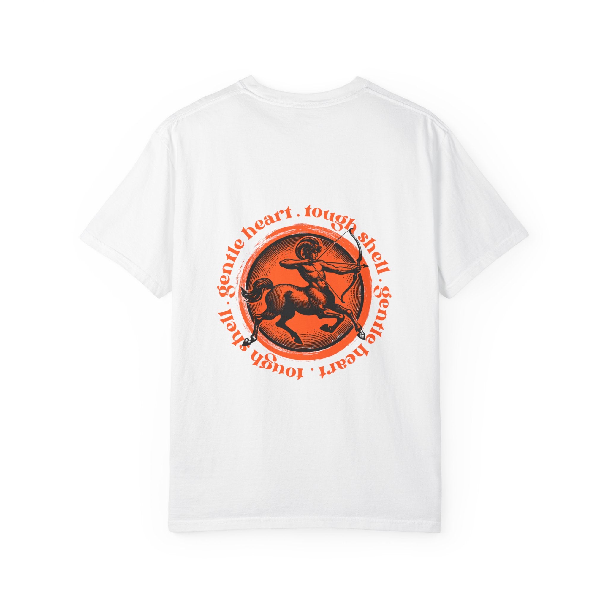 Aries Ram Graphic T-Shirt — "Gentle Heart, Tough Soul" Zodiac Tee