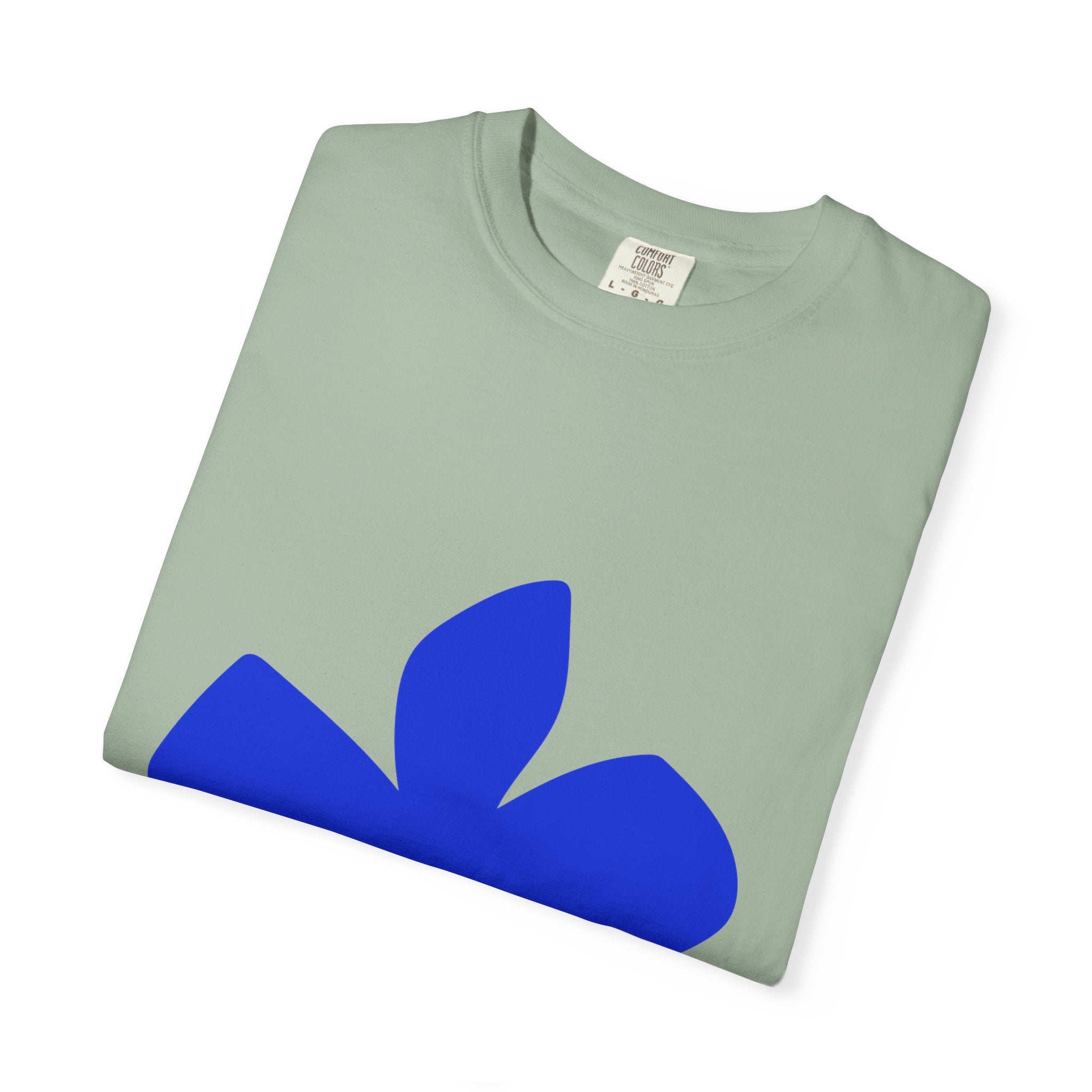 Aquarius Zodiac T-Shirt — Bold Blue Symbol, January 20–February 18 Astrology Tee