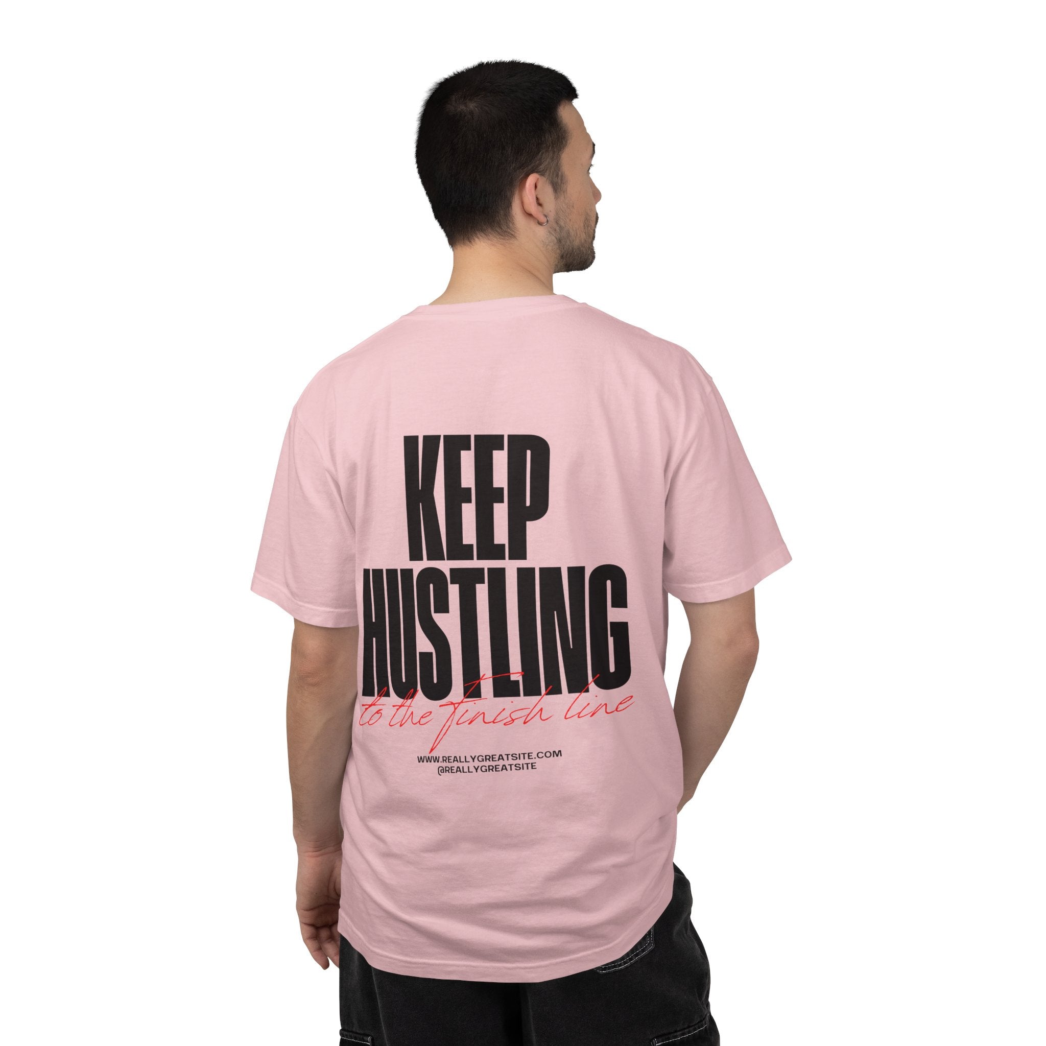 Keep Hustling T-Shirt — Motivational Graphic Tee
