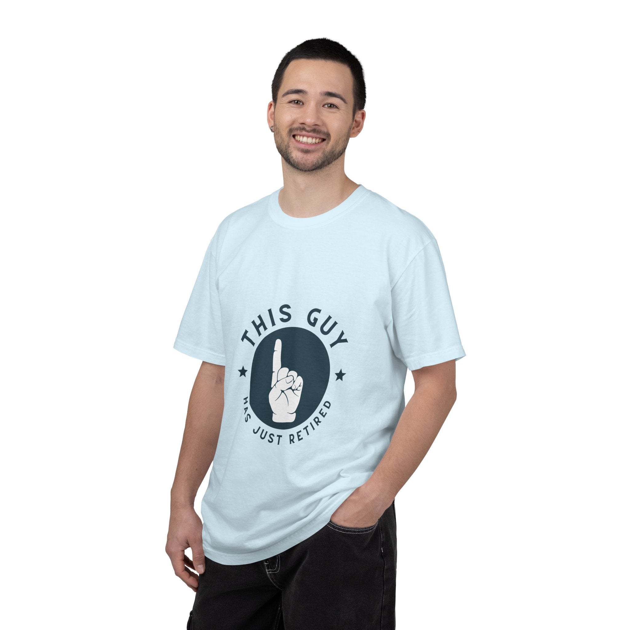 Retired Guy T-Shirt — "This Guy Has Just Retired" Retirement Gift Tee